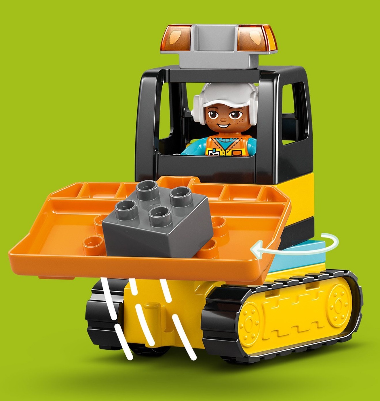 LEGO 10476 DUPLO Town 3-в-1 Будівельний майданчик і технікафото10