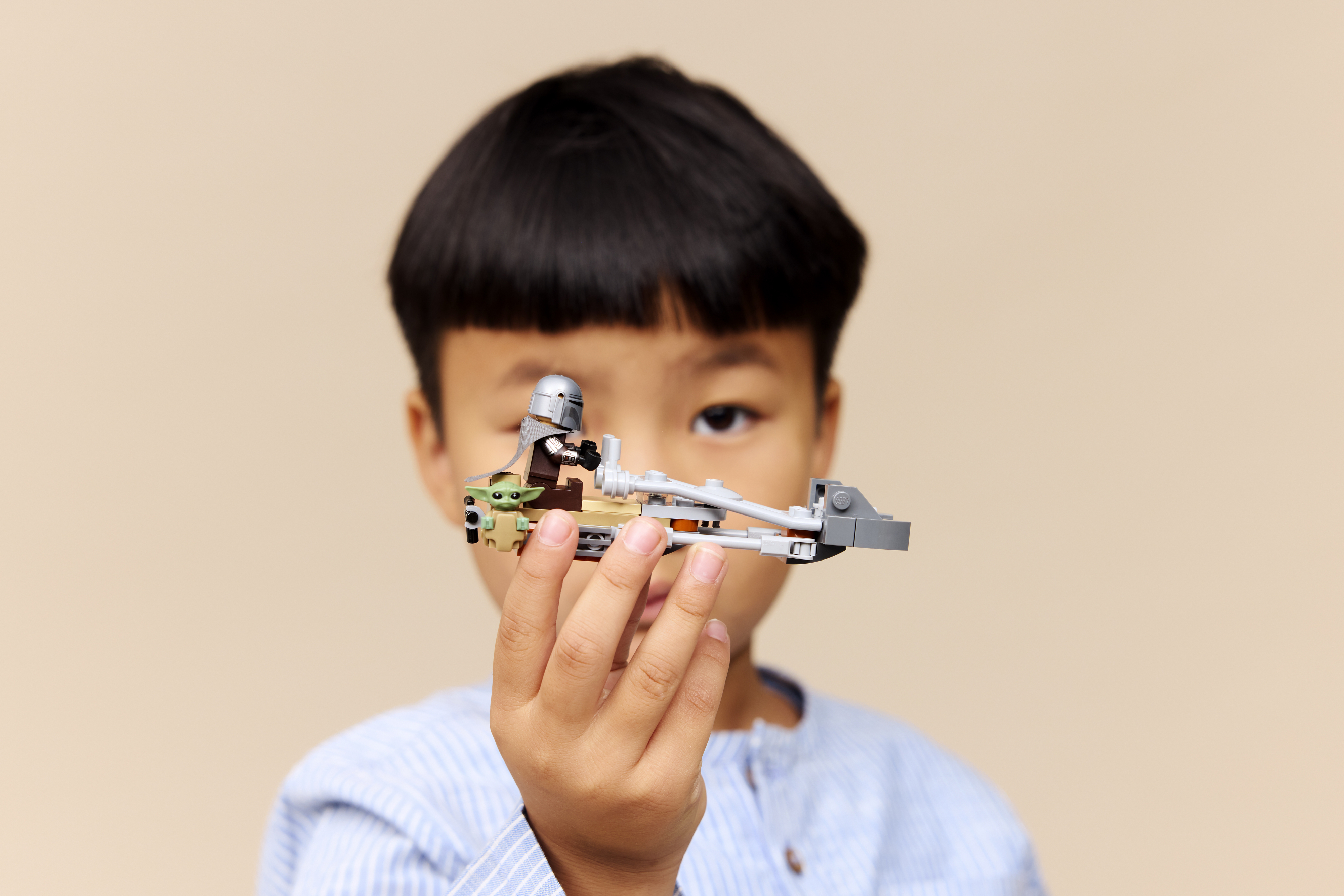 LEGO 75436 Star Wars Скоростной мотоцикл Мандалорца и Грога фото 9