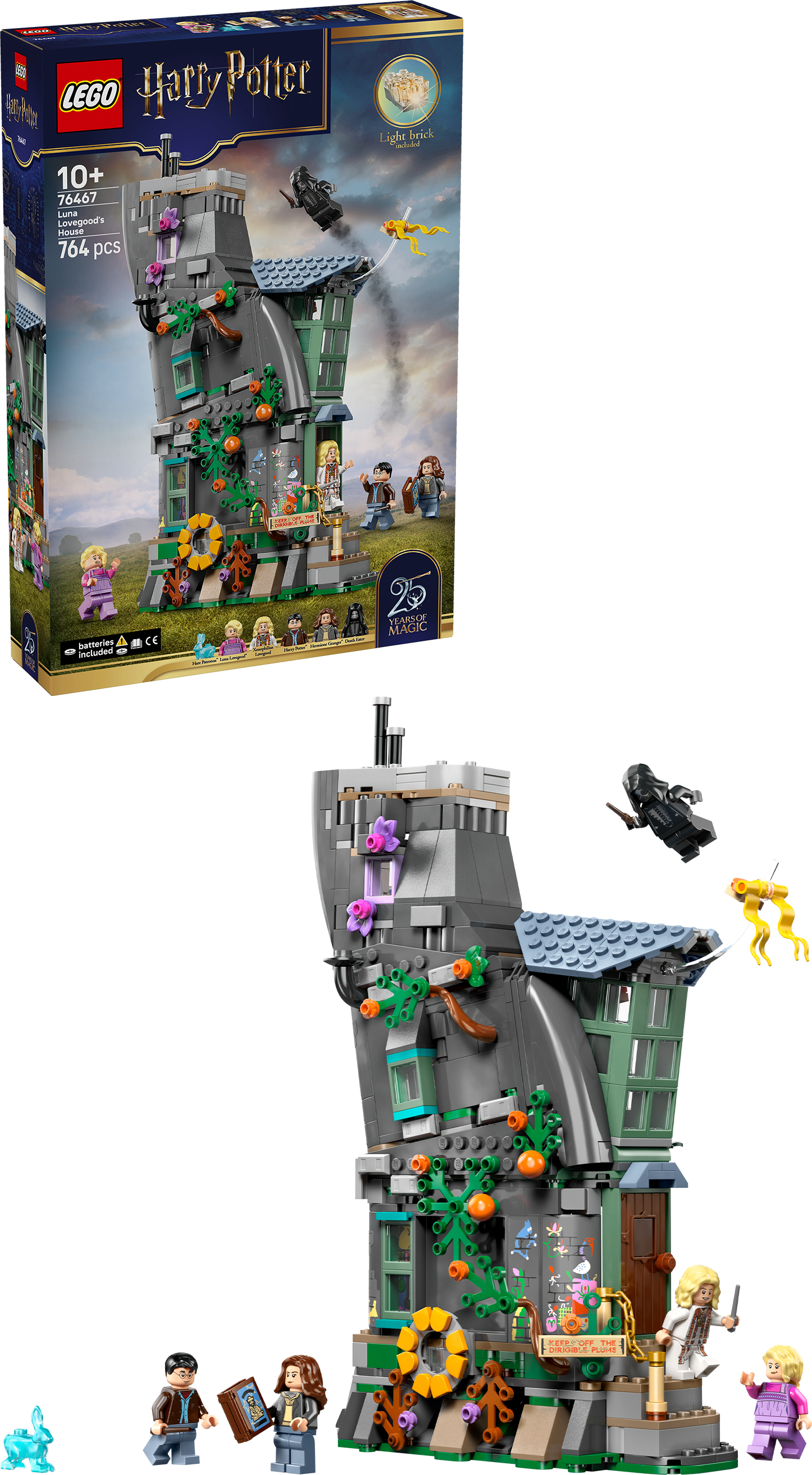 LEGO 76467 Harry Potter Дом Луны Лавгуд фото 2