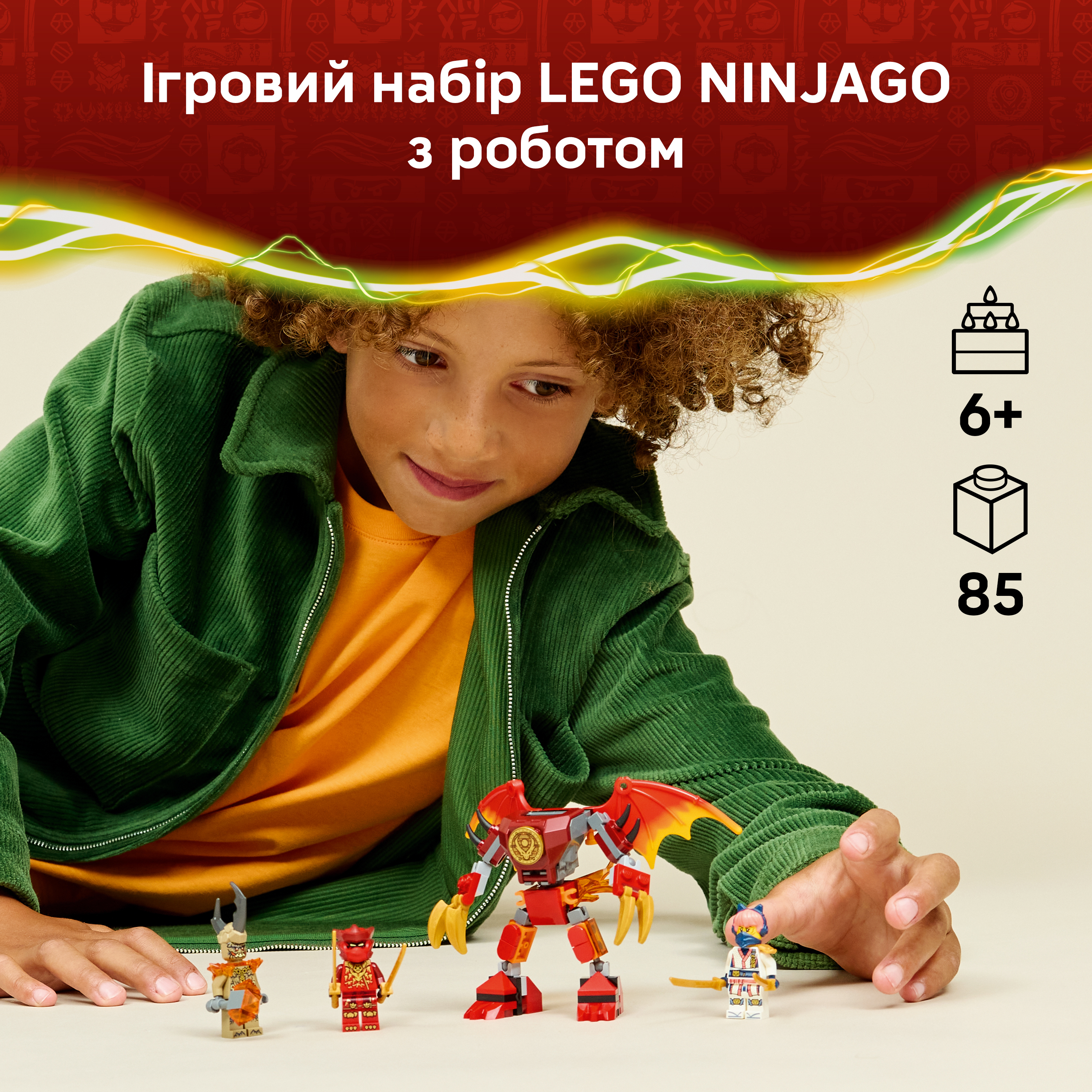 LEGO 71851 Ninjago Бойовий набір робота Дракона Каяфото3