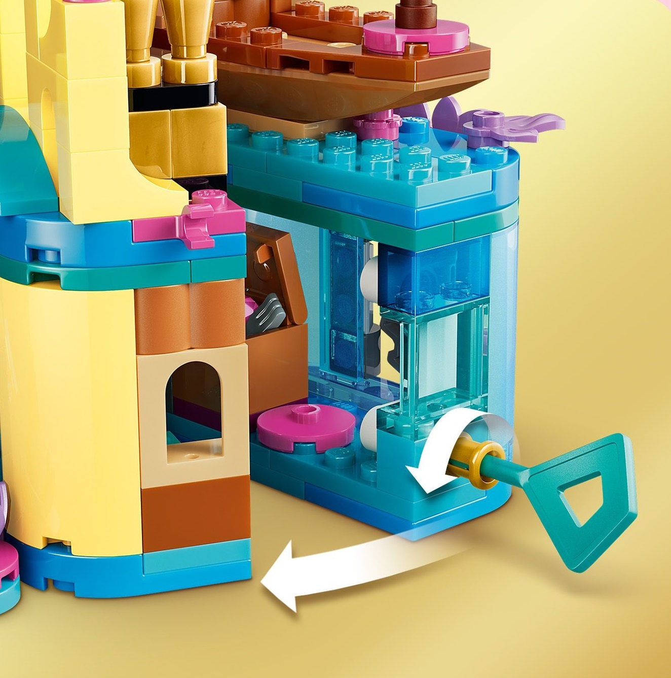 LEGO 43285 Disney Princess Волшебный минидворец Ариэль фото 14