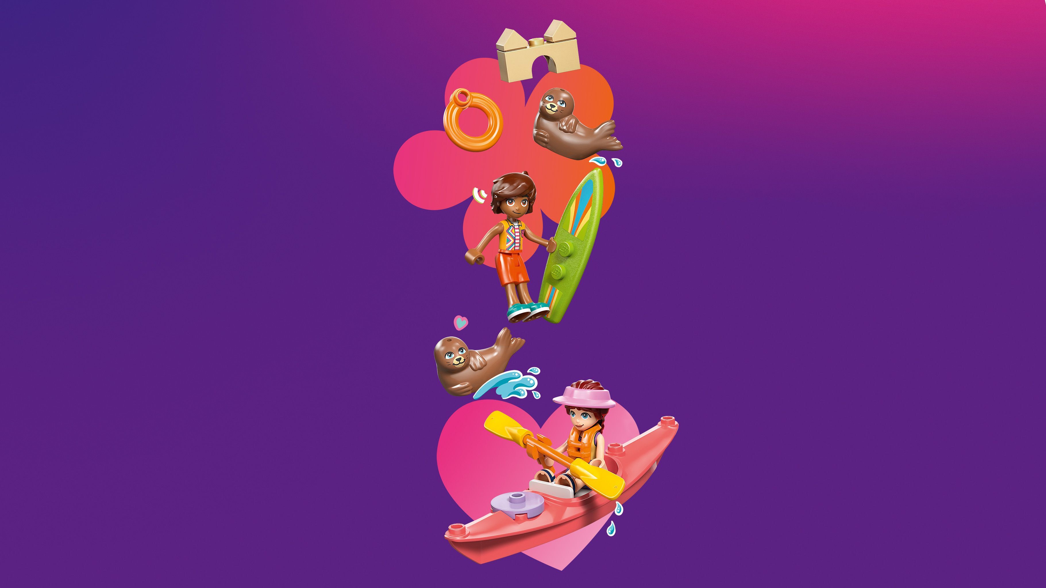 LEGO 42699 Friends Пляжный домик с морскими котиками фото 11