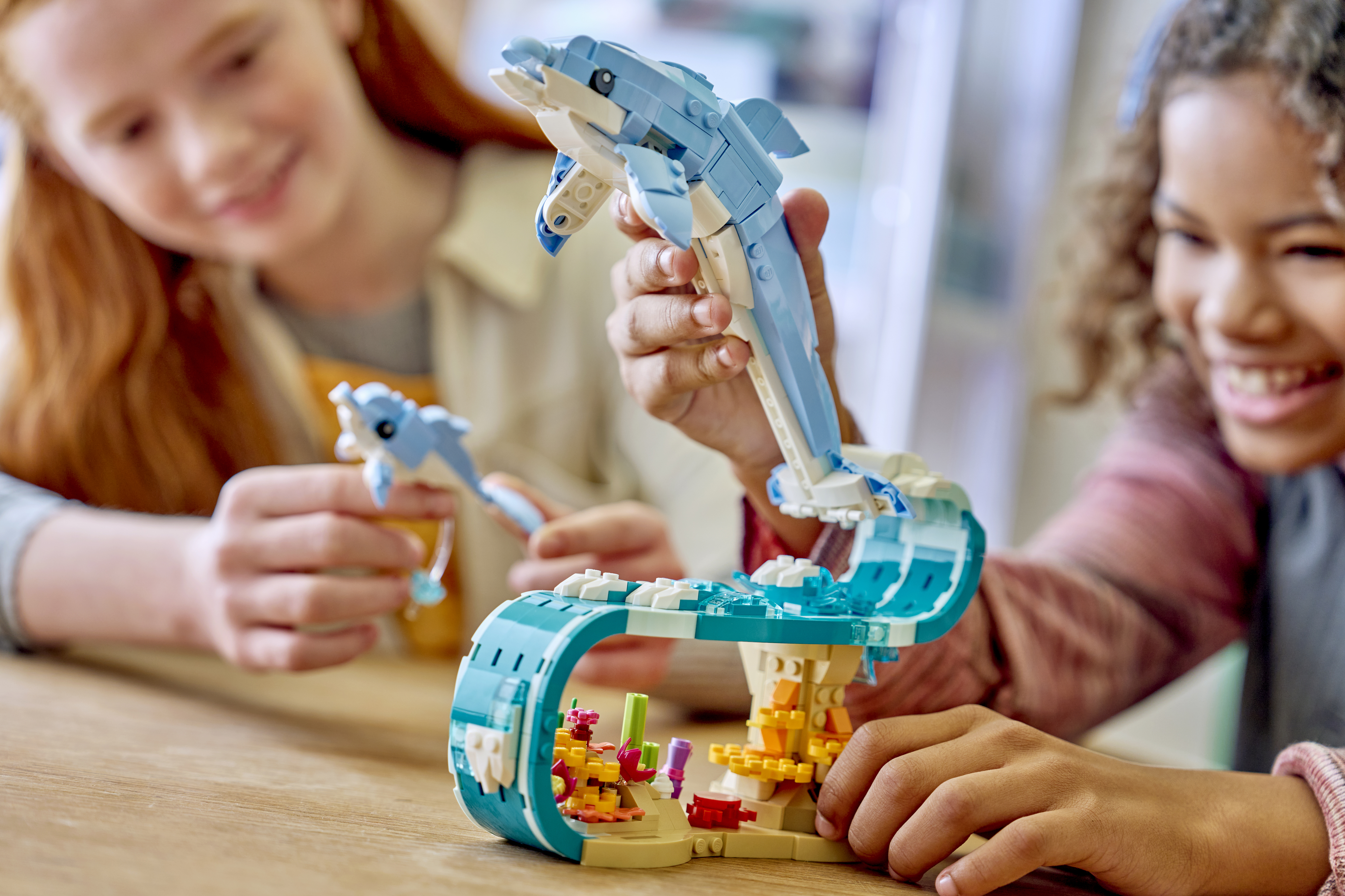 LEGO 31385 Creator Морськие животные: красивые дельфины фото 10