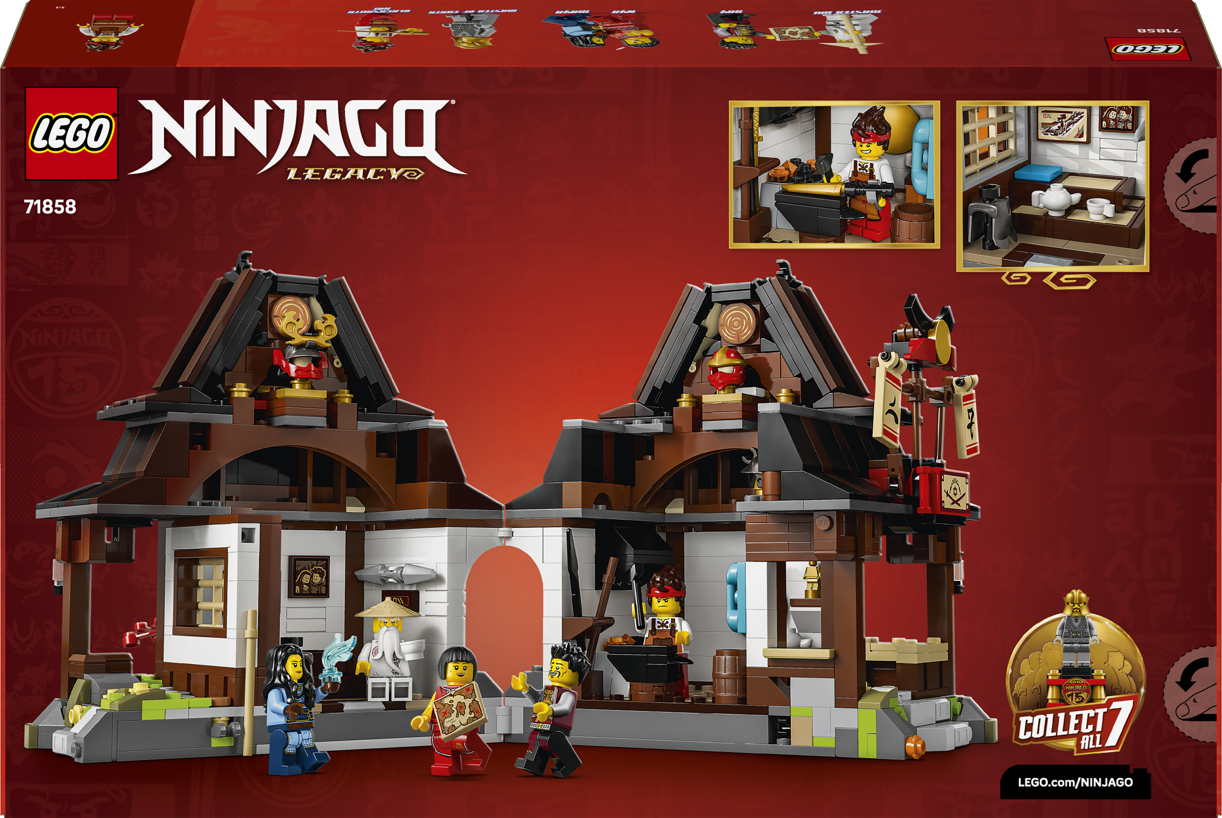 LEGO 71858 Ninjago Ковальня «Четыре оружия». 15-тая годовщина фото 12