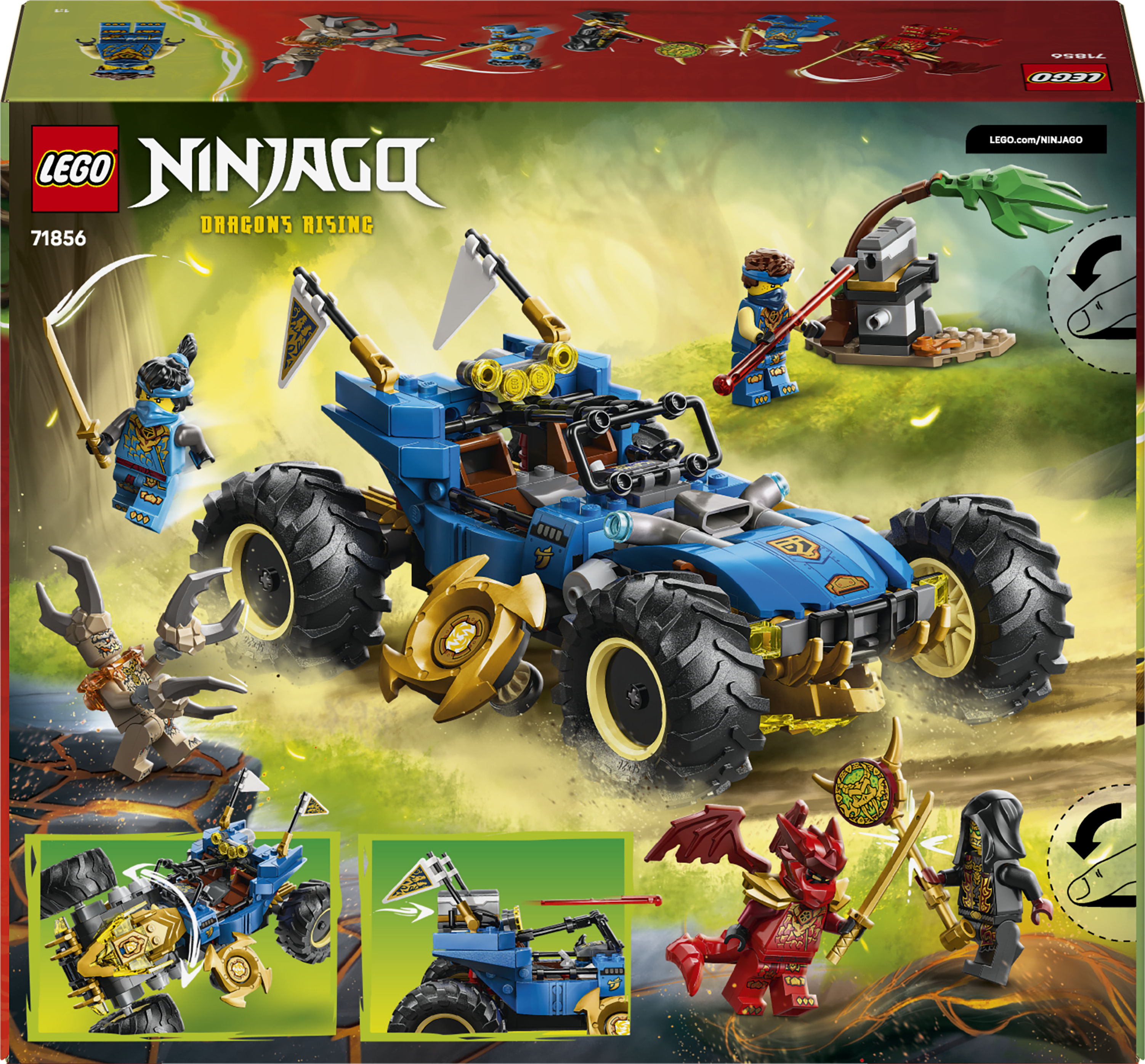 LEGO 71856 Ninjago Автомобиль-трансформер Джея фото 12