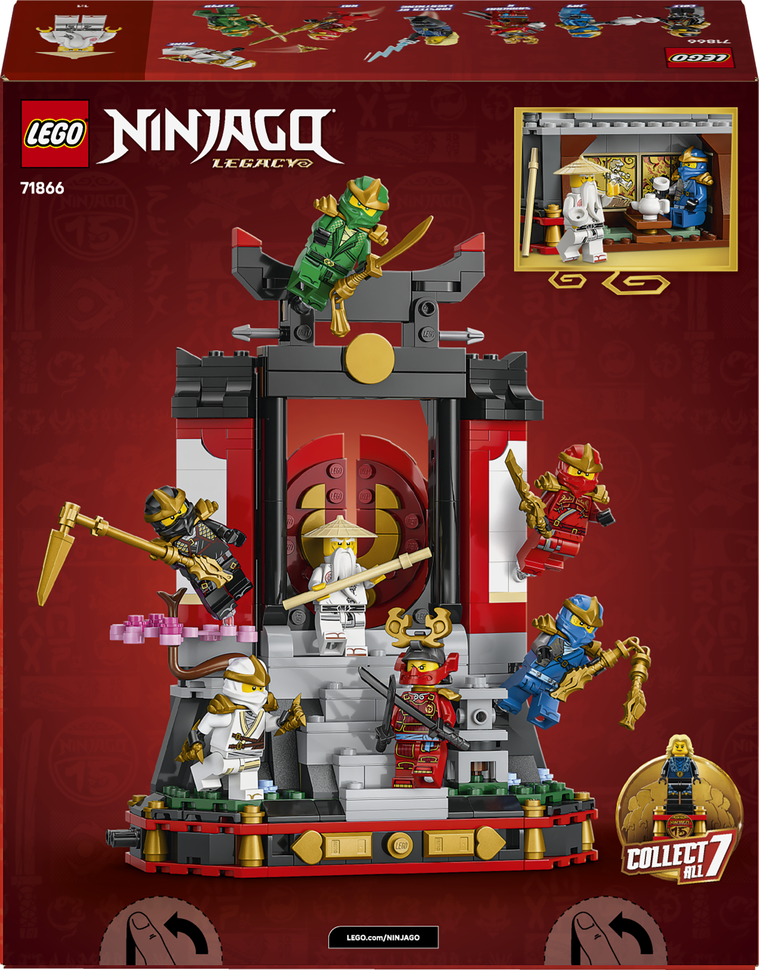 LEGO 71866 Ninjago Модель персонажей ниндзя. 15-та годовщина фото 12