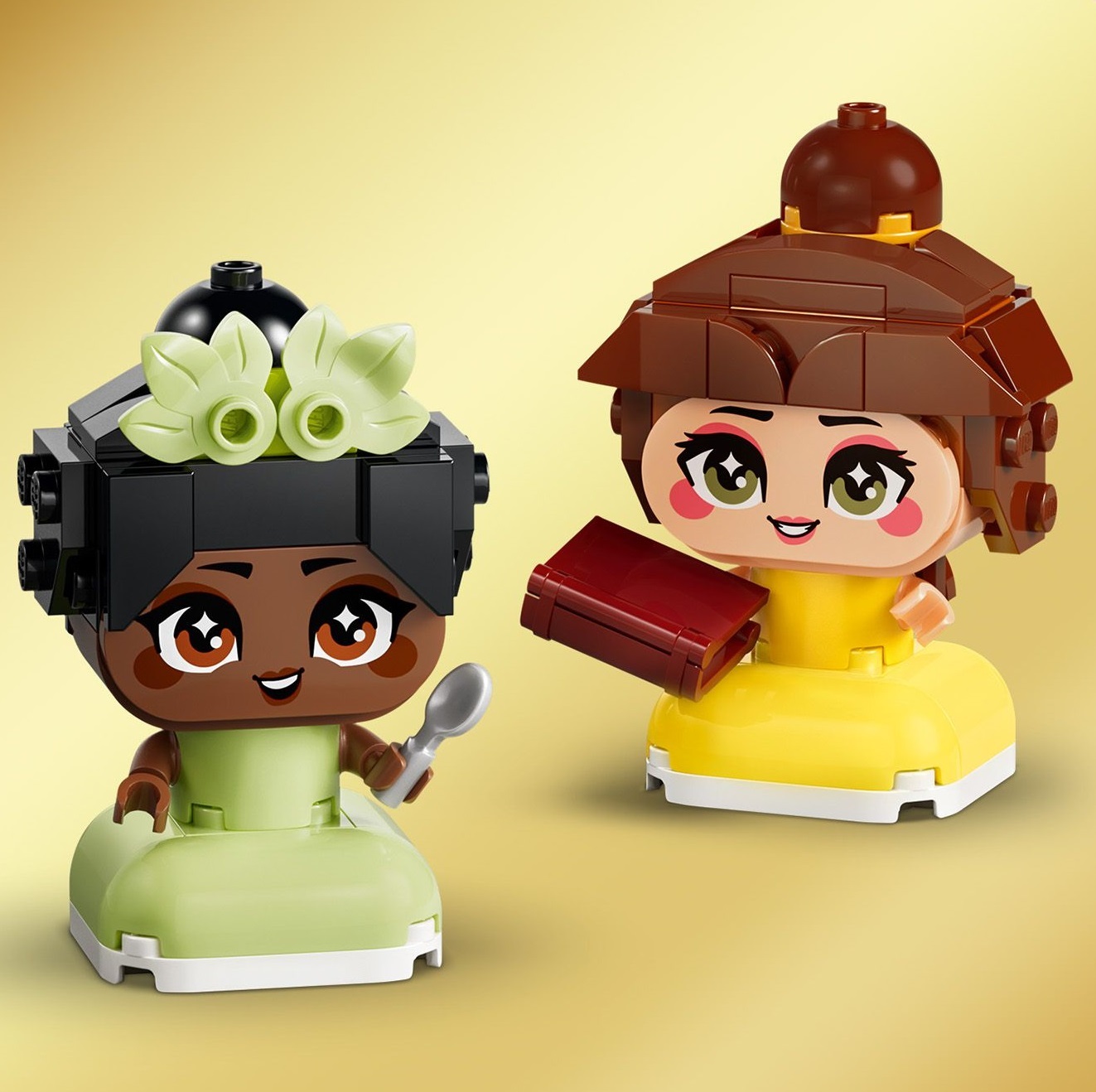 LEGO 43291 Disney Princess Мініпринцеси Бель і Тіана з замкомфото13