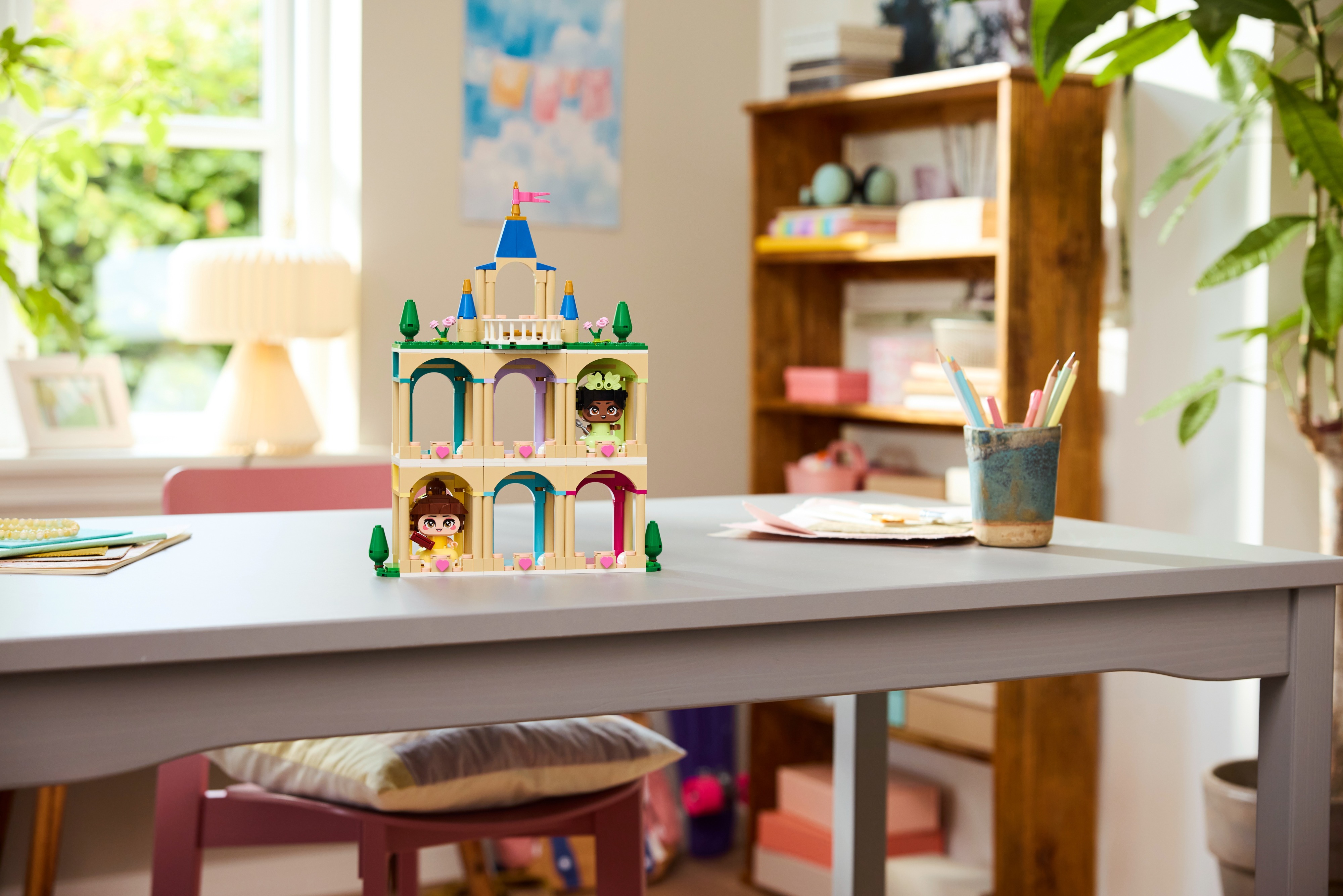 LEGO 43291 Disney Princess Мініпринцеси Бель і Тіана з замкомфото11