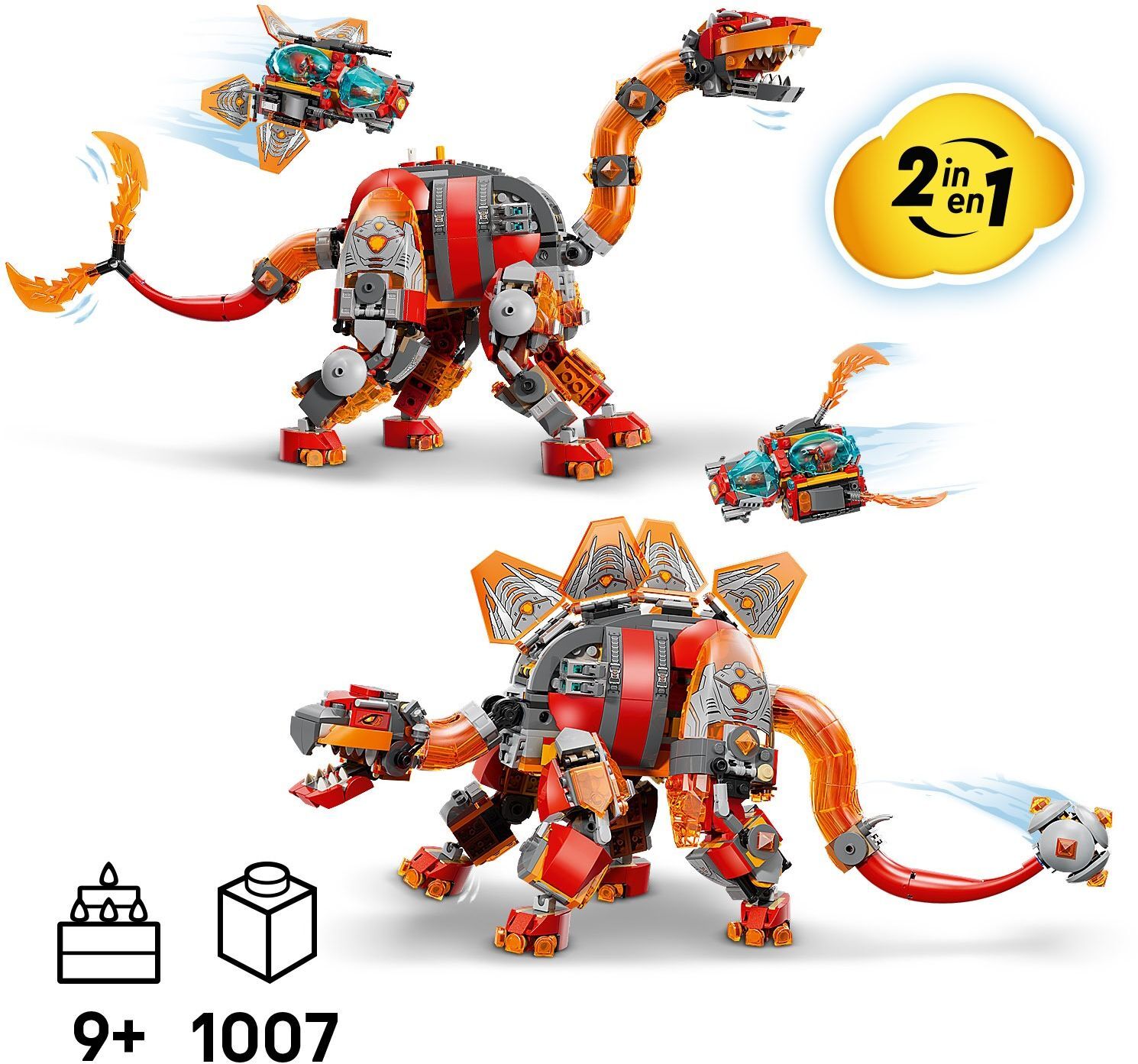 LEGO 71514 DREAMZzz Джет-динозаврфото2