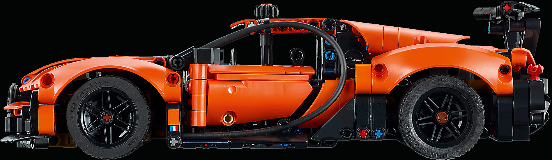 LEGO 42222 Technic Гиперкар Bugatti Chiron Pur Sport фото 10