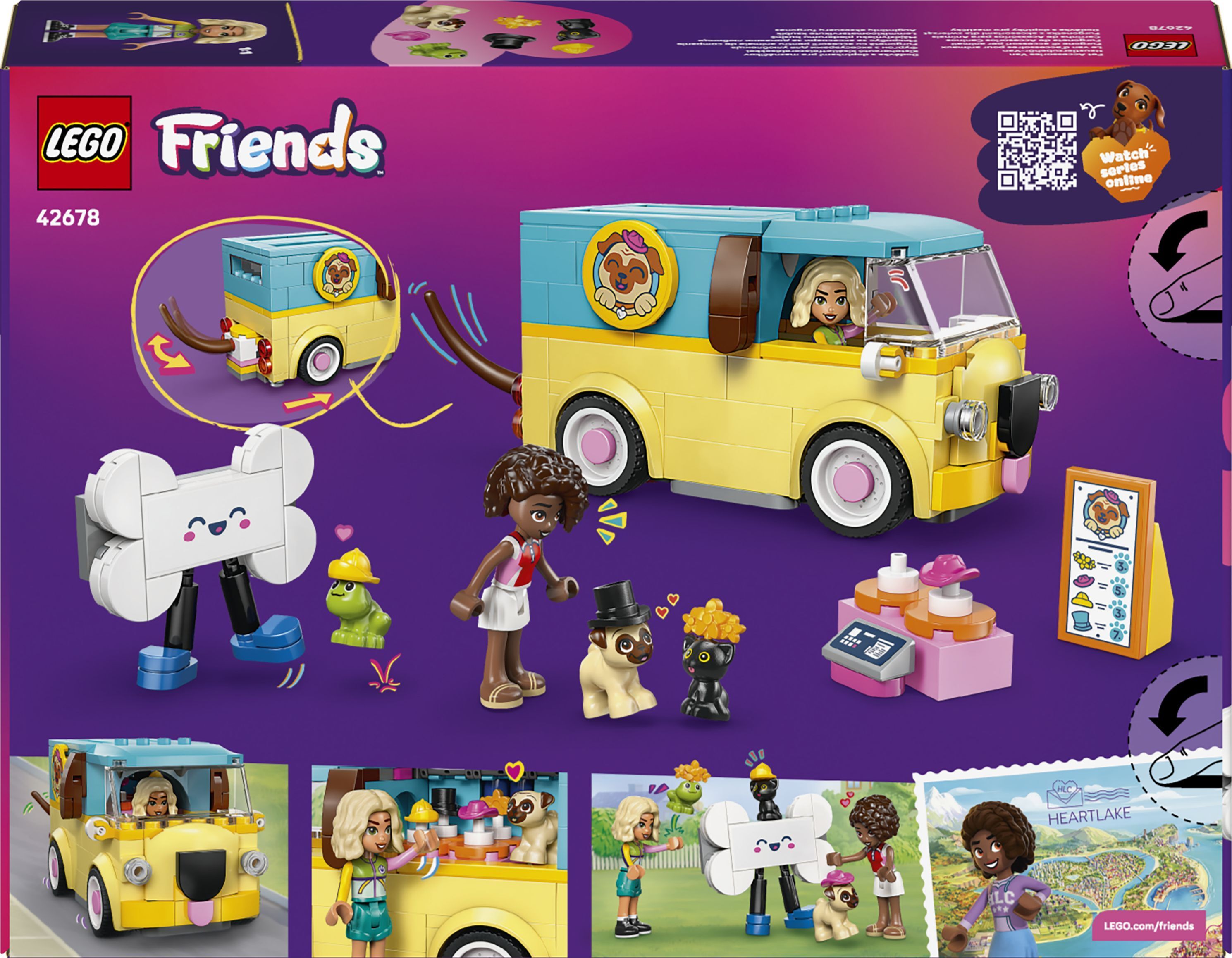 LEGO 42678 Friends Фургон с аксесуарами для любимцев фото 16