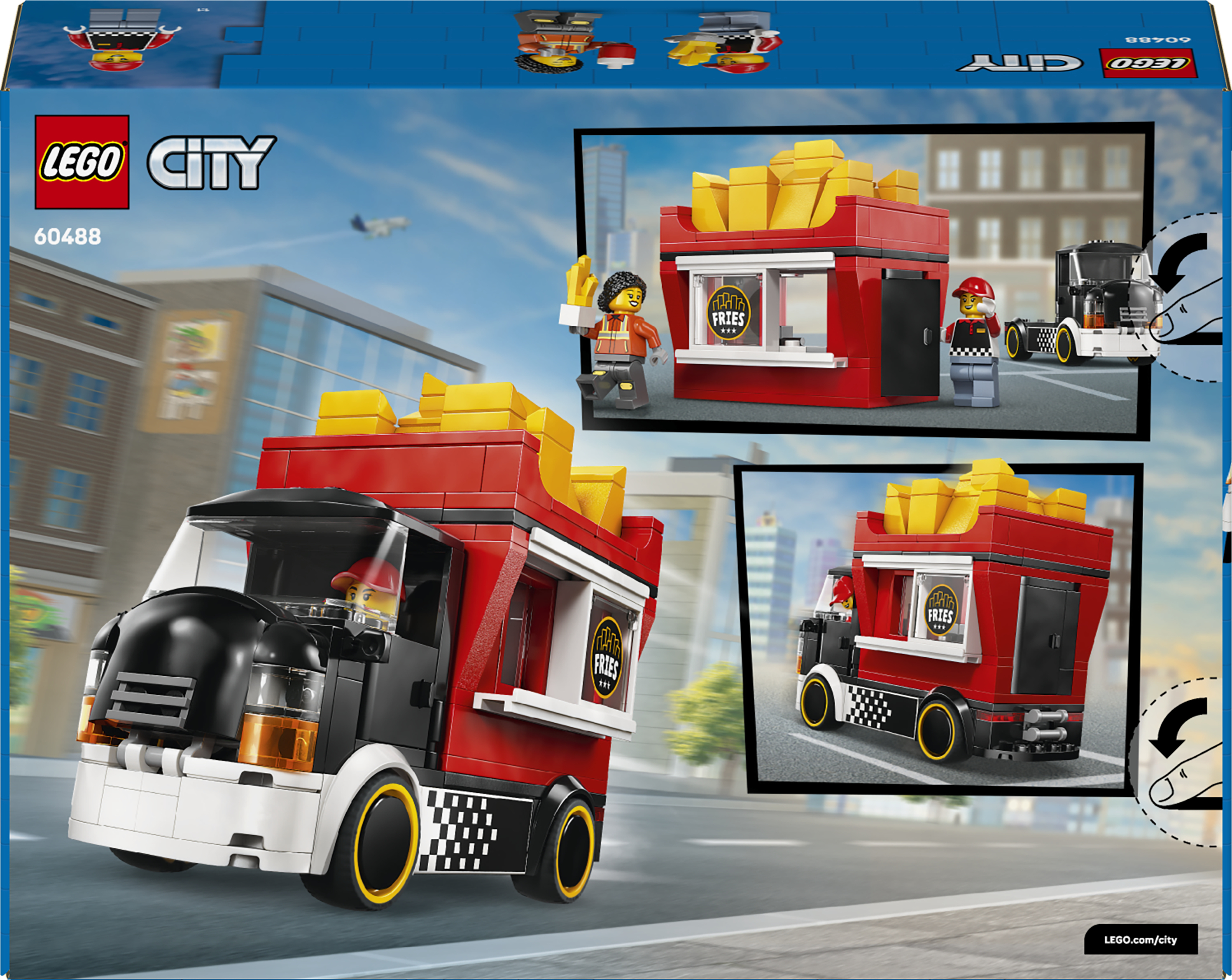 LEGO 60488 City Грузовик с картошкой фри фото 11