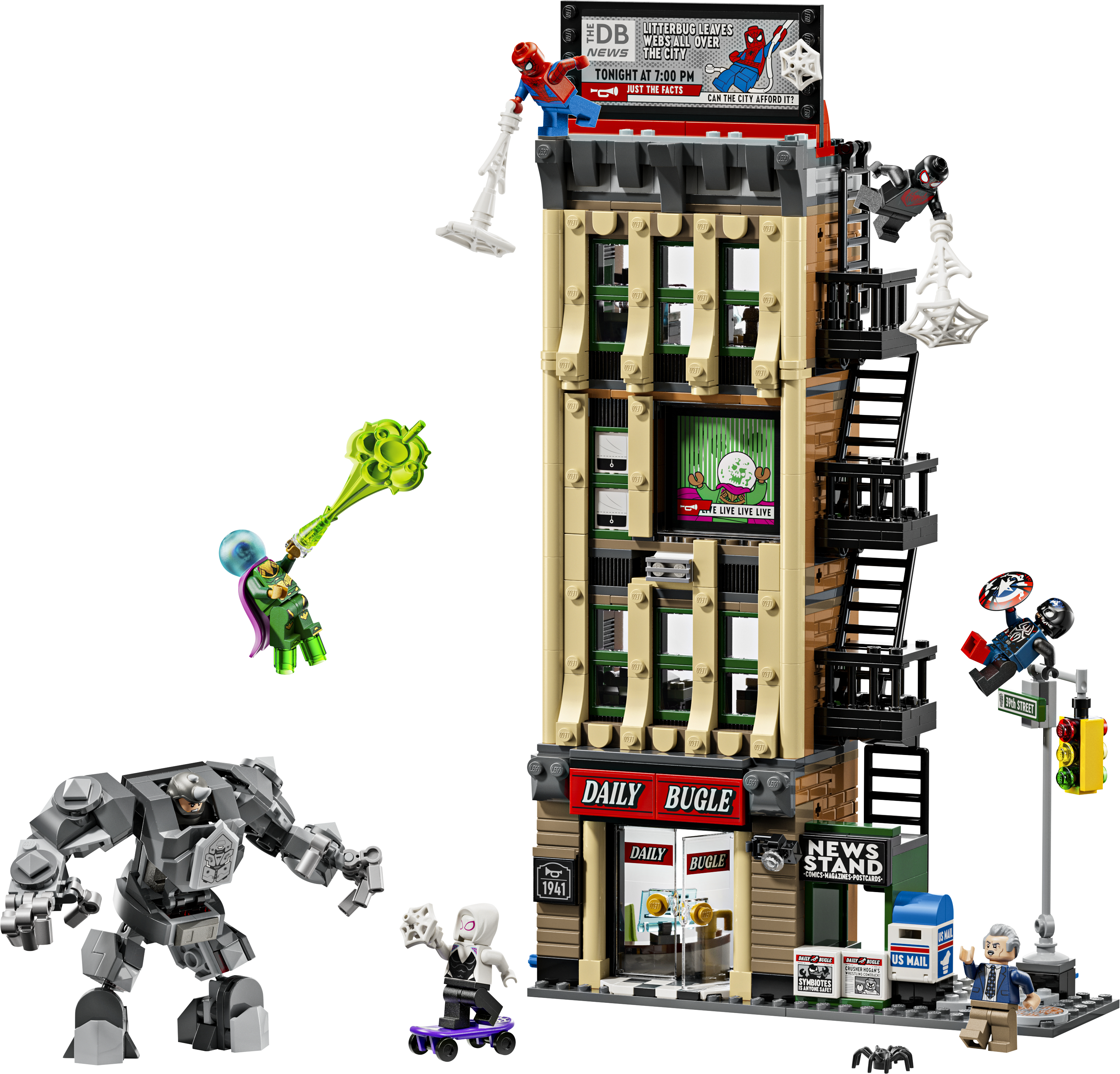 LEGO 76342 Marvel Человек-паук против Мистерио: Дейли Б'юґл фото 2
