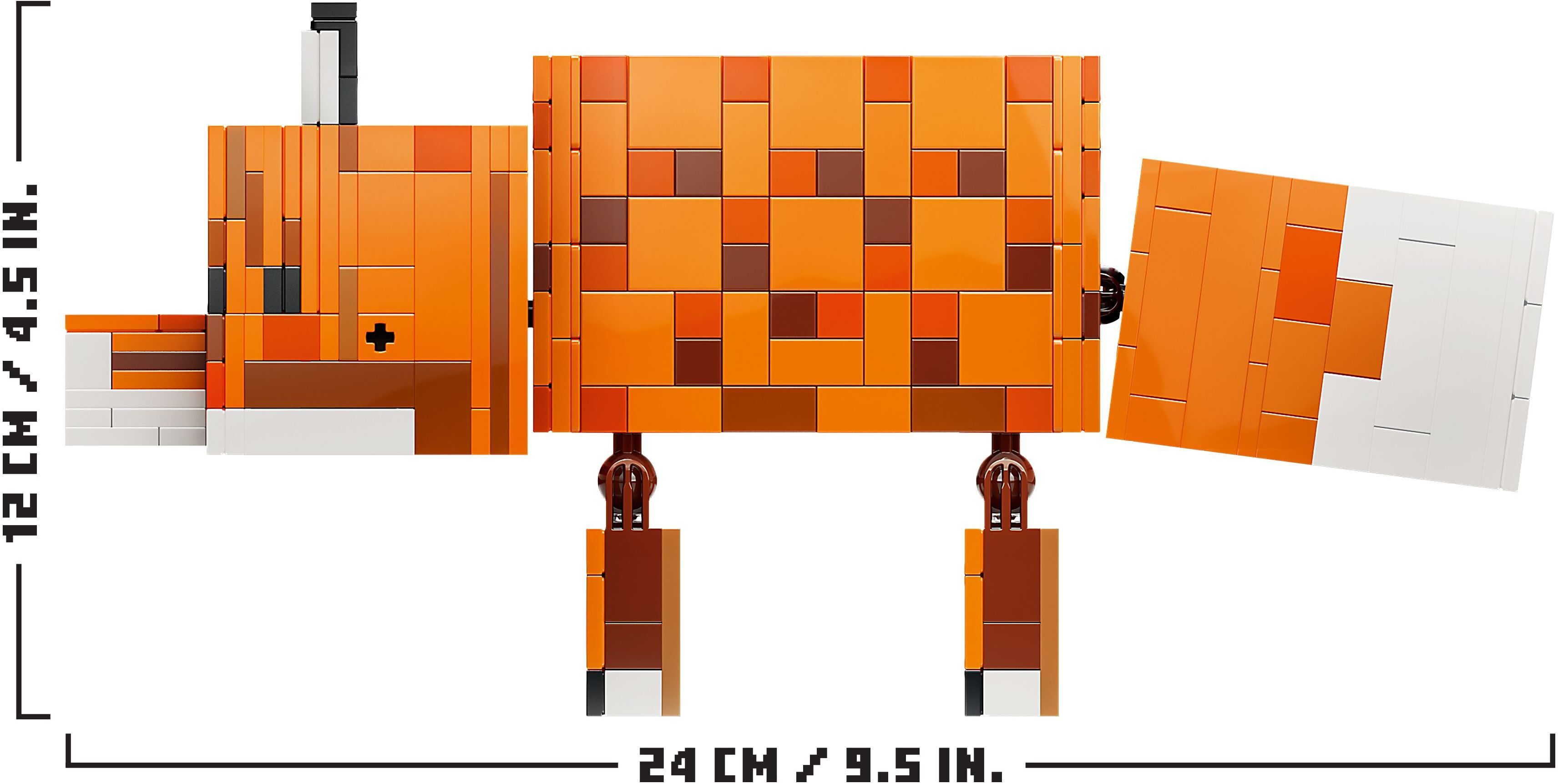 LEGO 21588 Minecraft Лисицяфото3