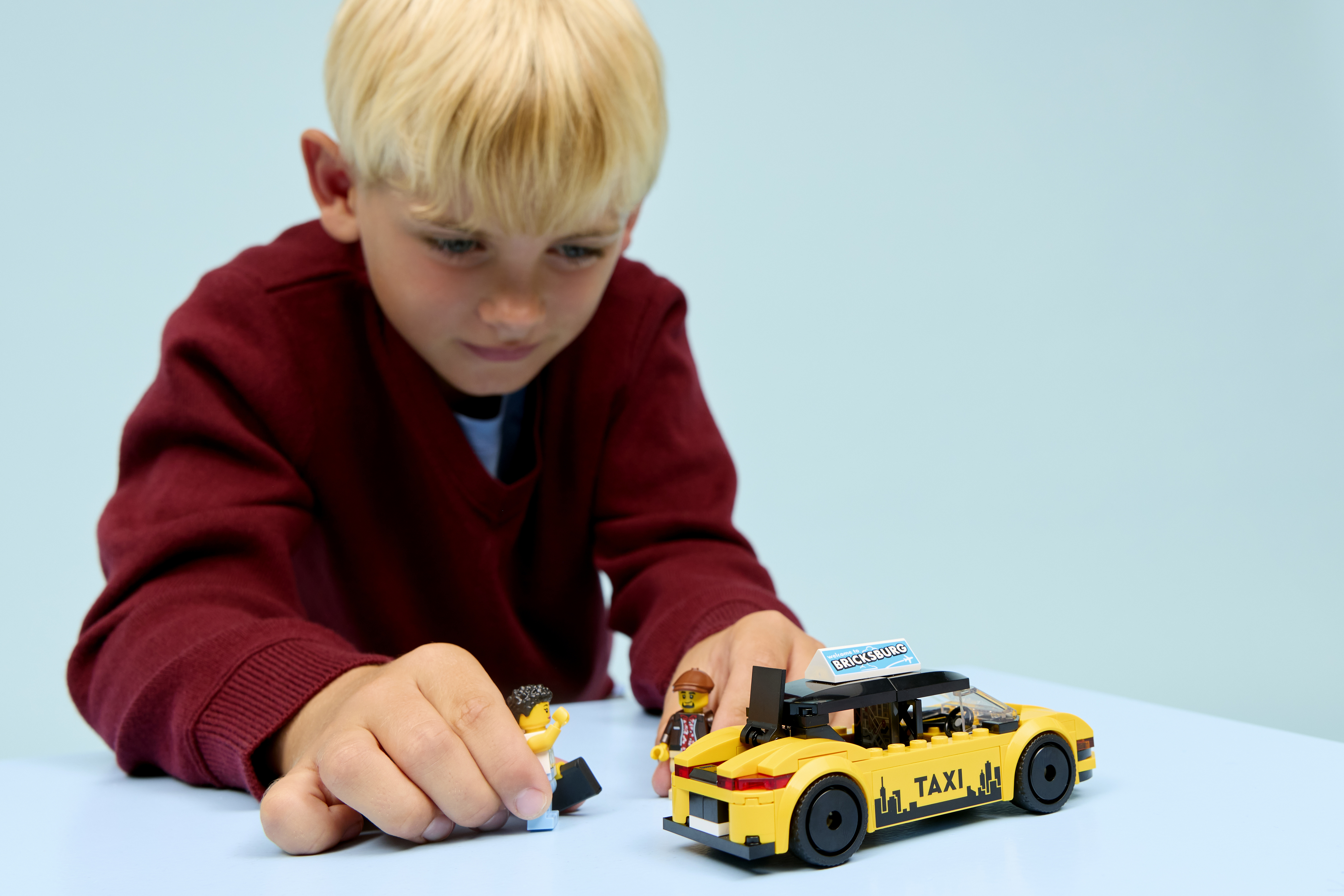 LEGO 60487 City Жовте таксіфото10