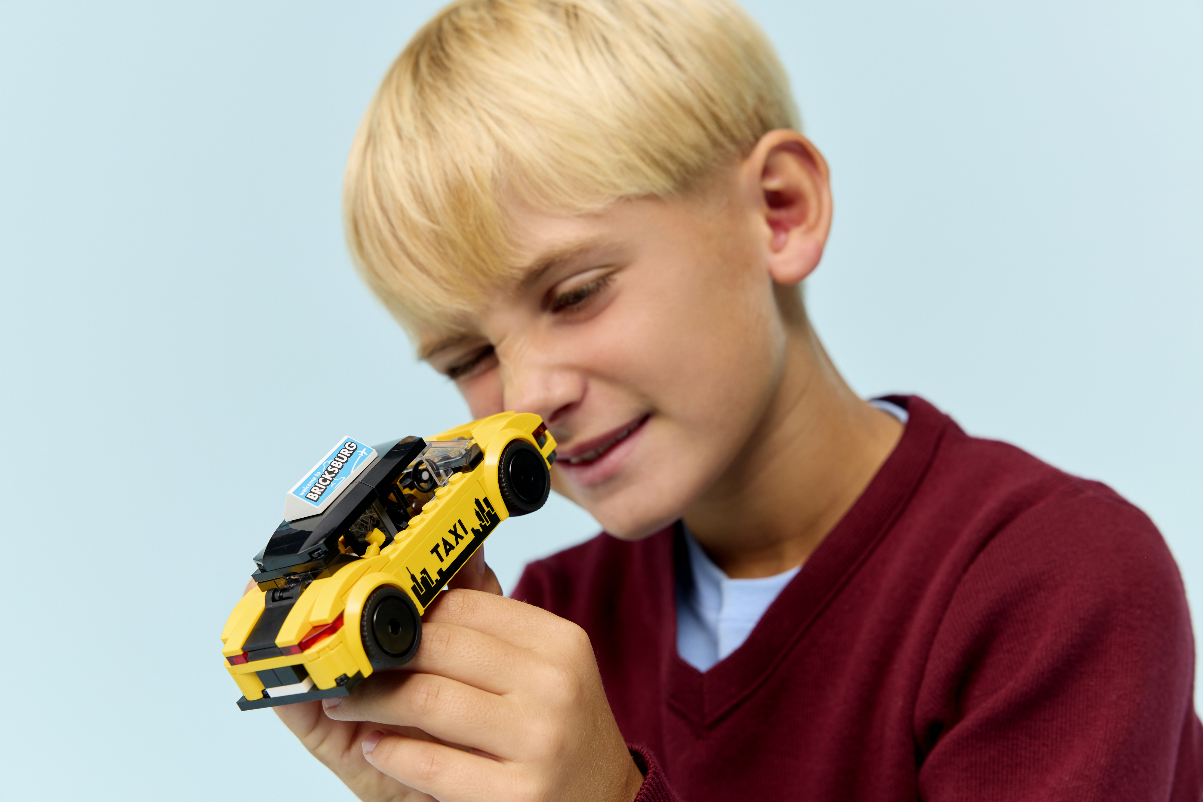 LEGO 60487 City Жовте таксіфото11