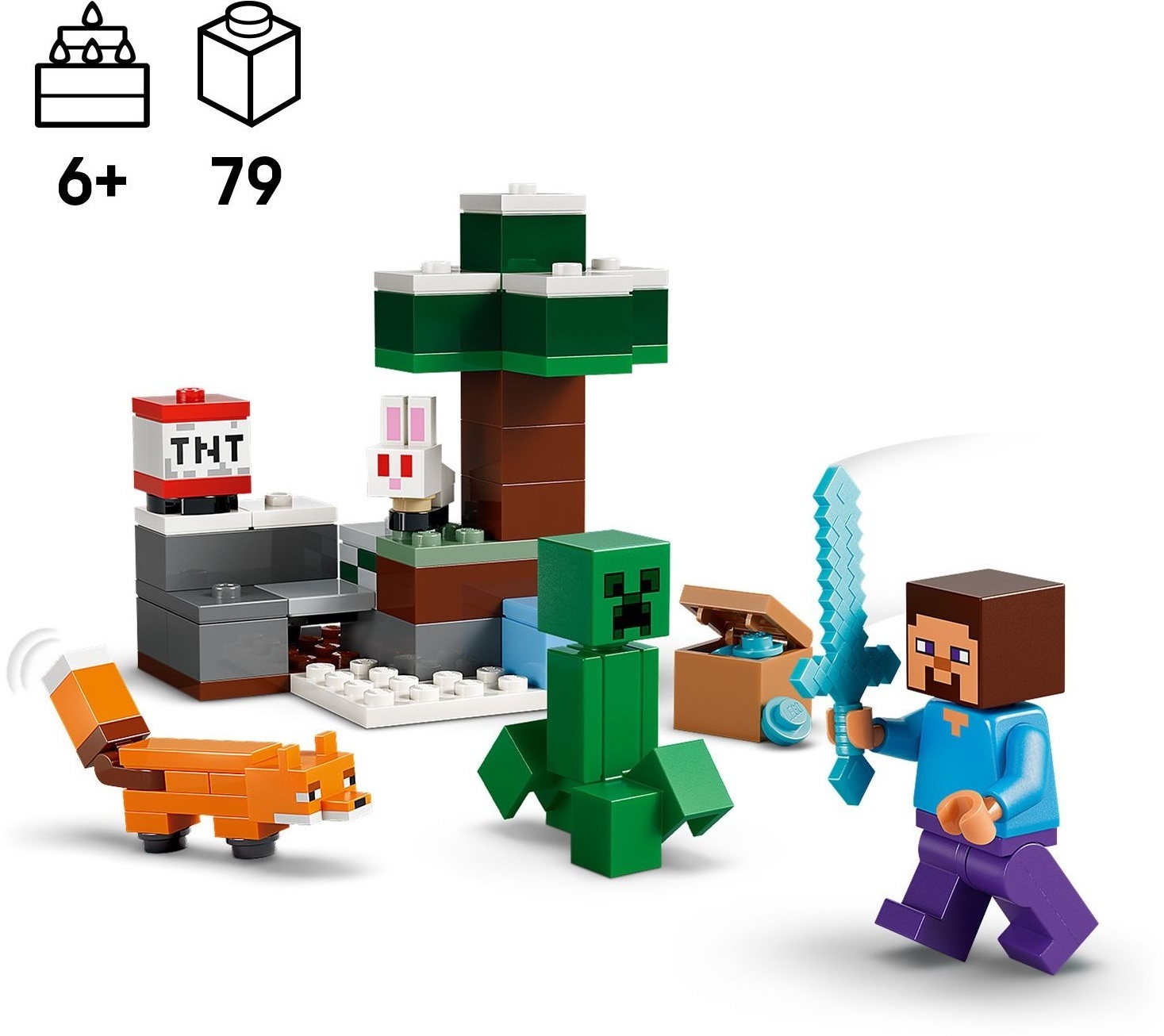 LEGO 21583 Minecraft Пригоди Стіва в тайзіфото2