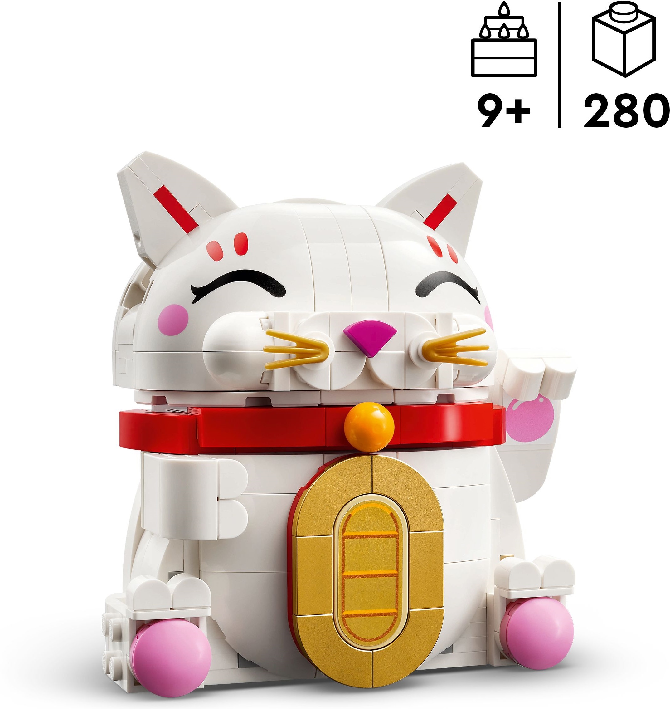 LEGO 40813 Iconic Кіт удачіфото2