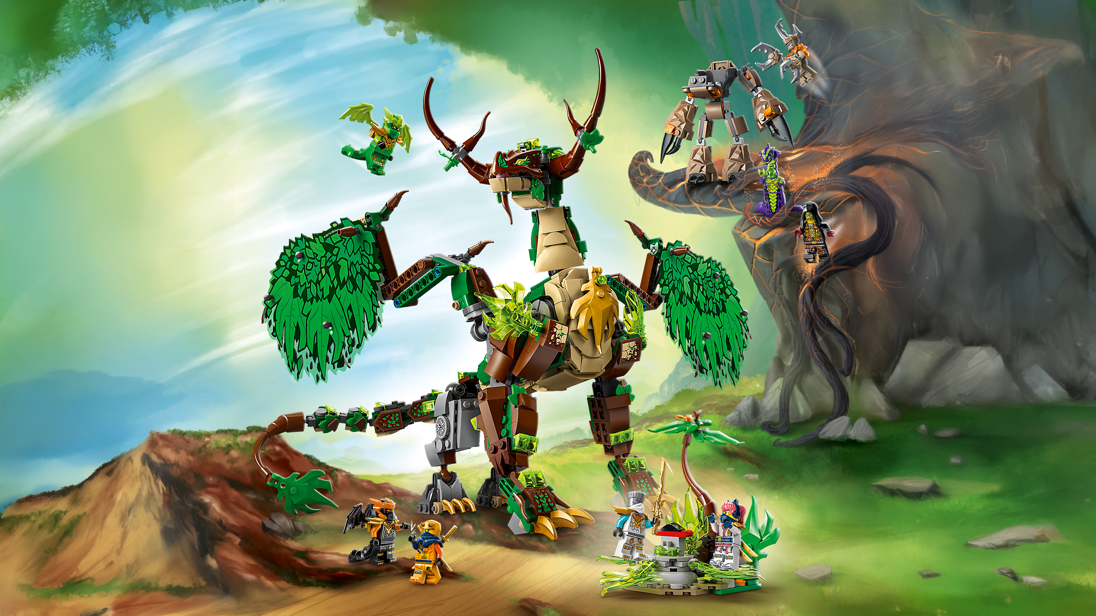 LEGO 71859 Ninjago Дракон жизни фото 9