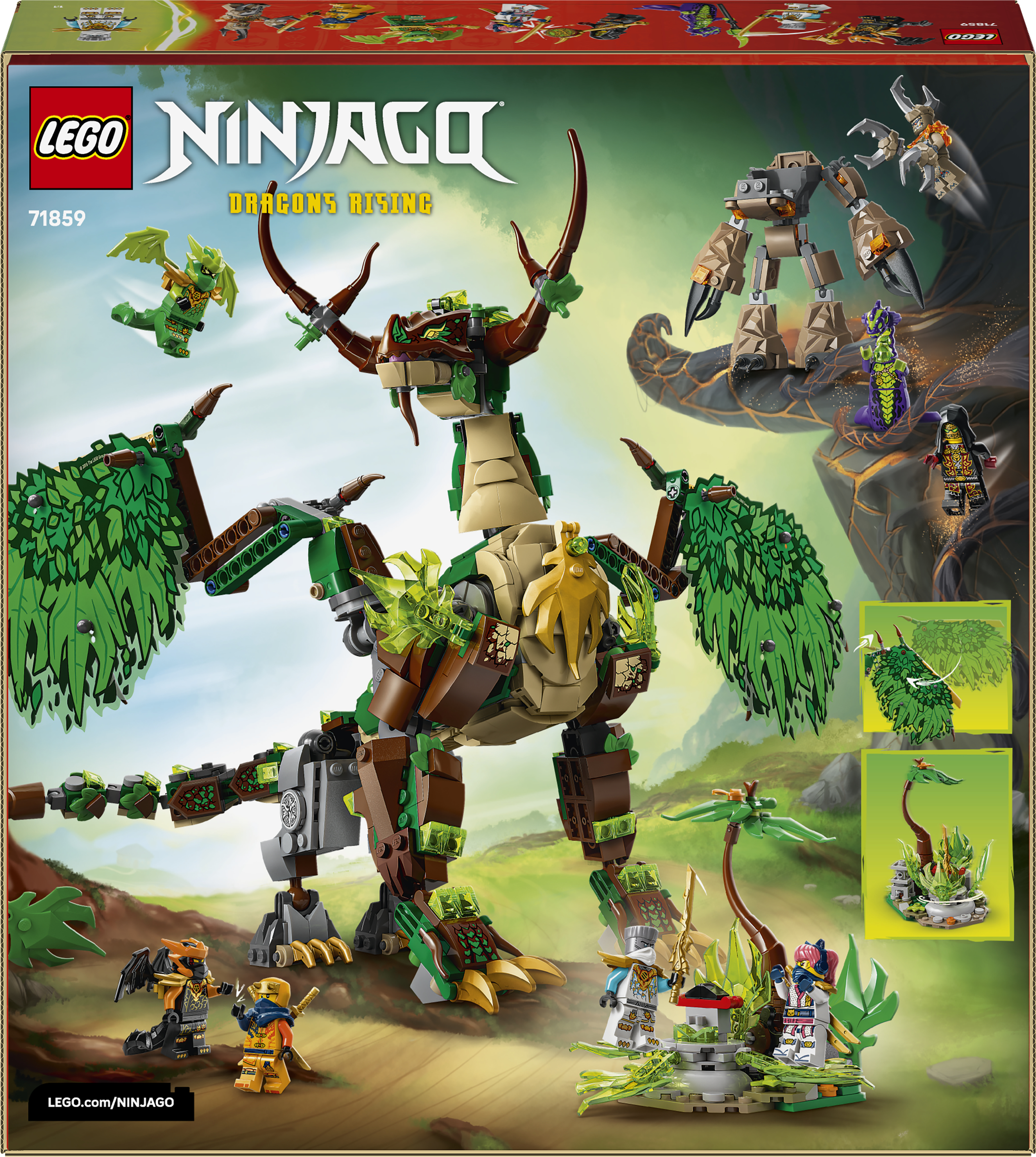 LEGO 71859 Ninjago Дракон жизни фото 11
