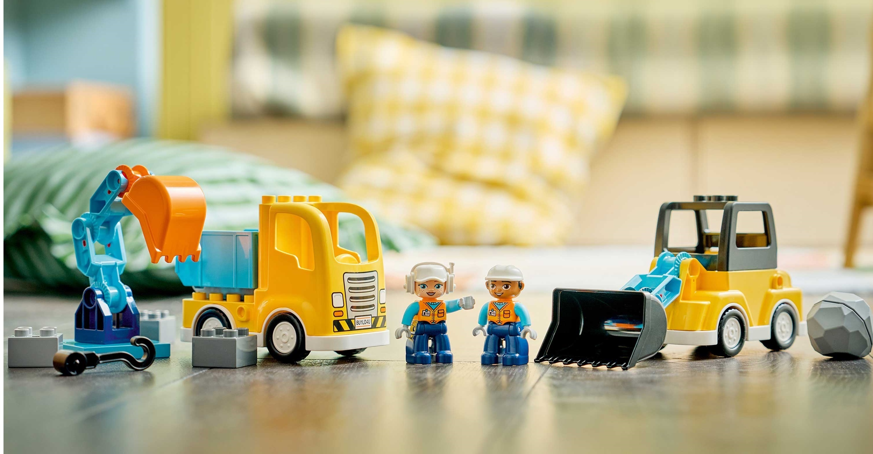 LEGO 10475 DUPLO Town 3-в-1 Будівельна технікафото5