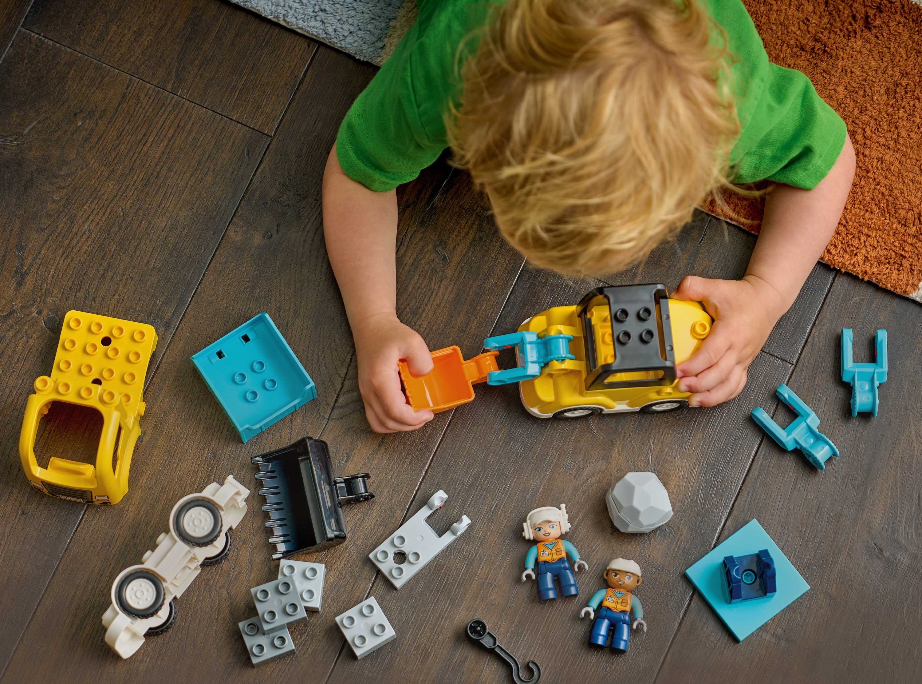 LEGO 10475 DUPLO Town 3-в-1 Будівельна технікафото6