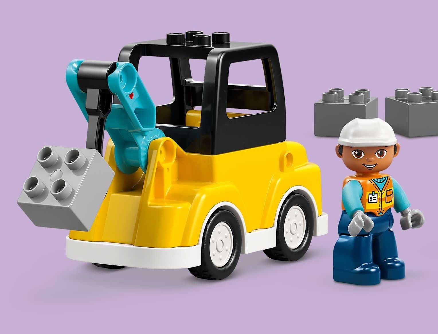 LEGO 10475 DUPLO Town 3-в-1 Будівельна технікафото8