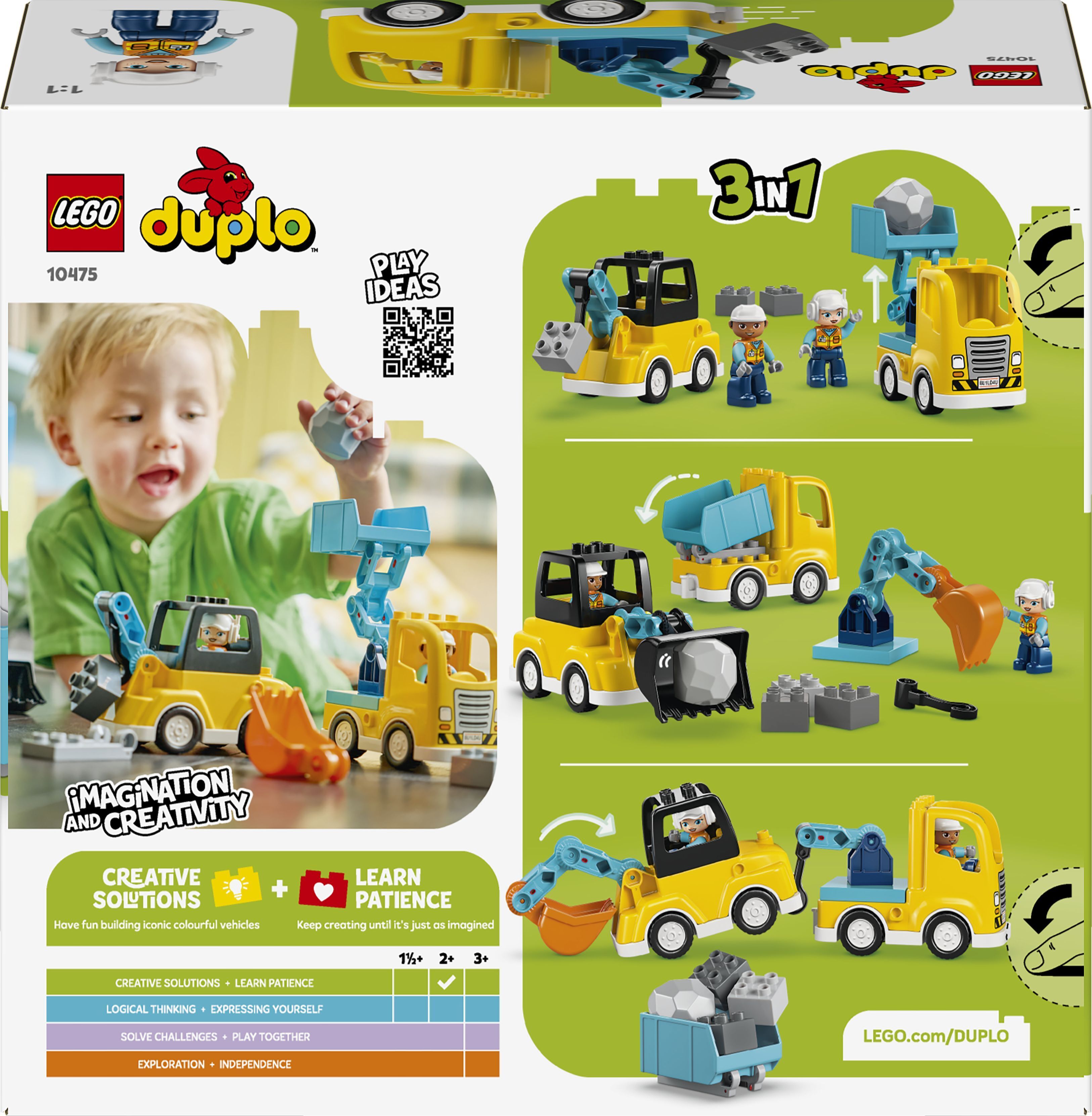 LEGO 10475 DUPLO Town 3-в-1 Будівельна технікафото10