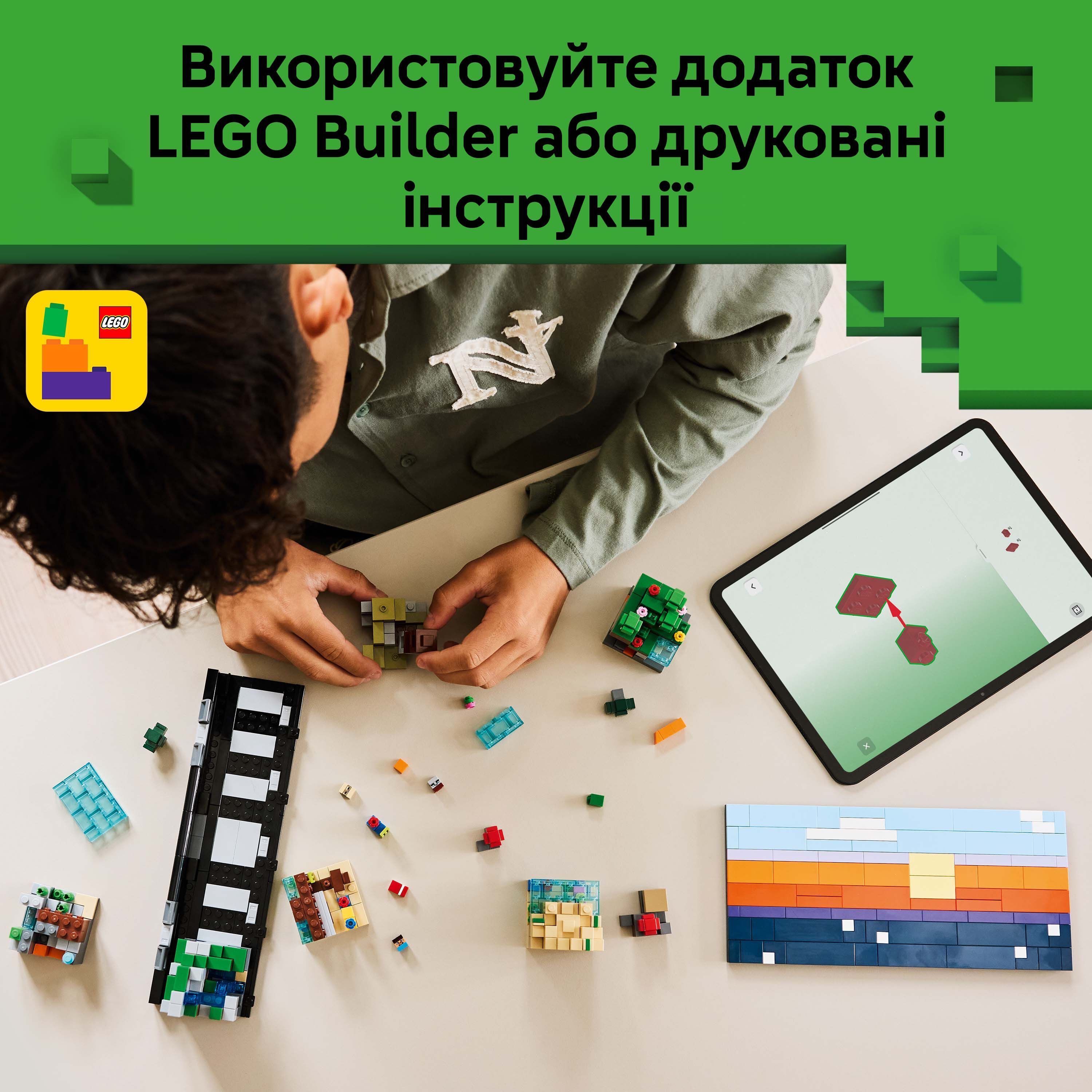LEGO 21589 Minecraft Мінібіомифото8