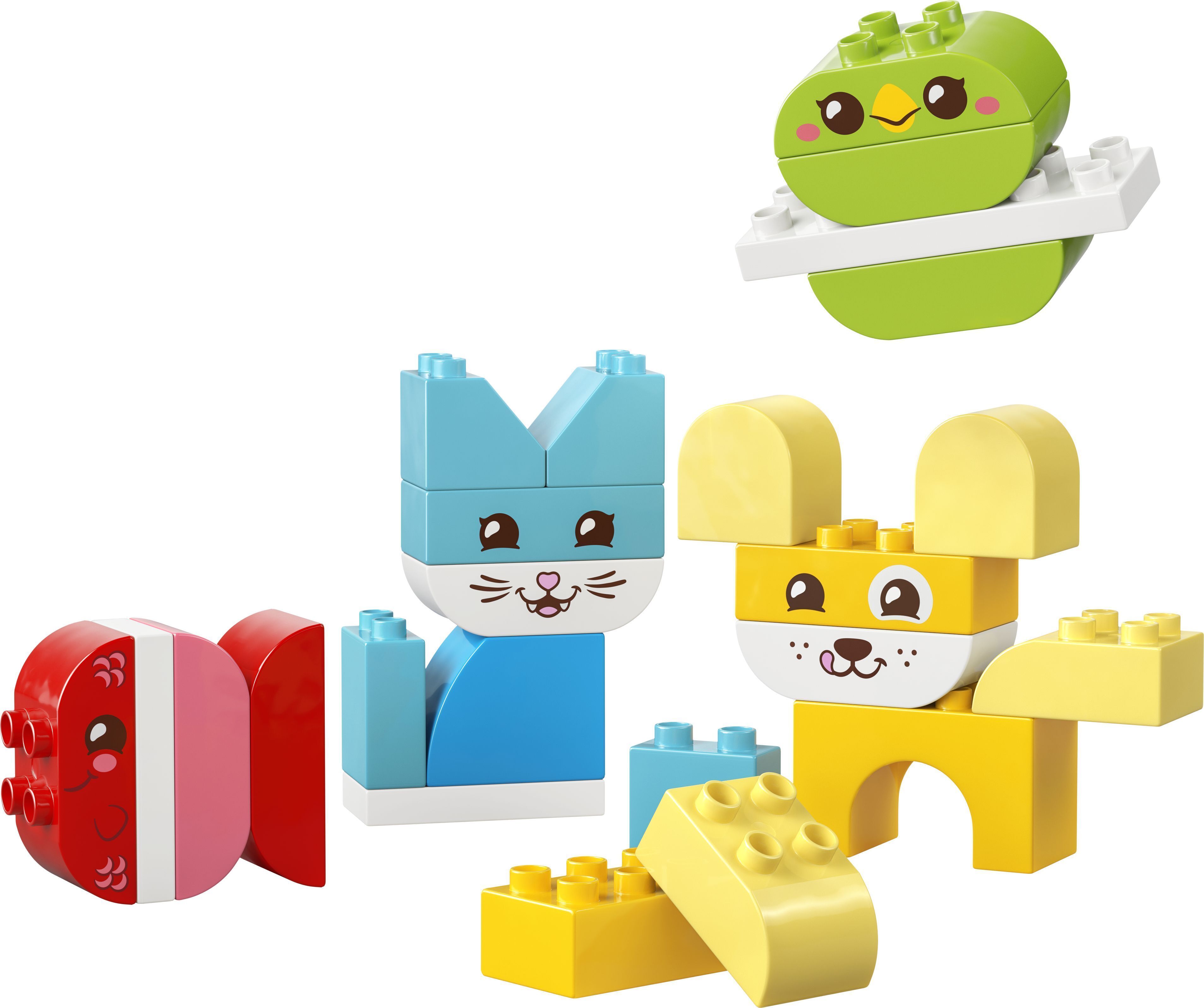 LEGO 10477 DUPLO My First Чудесные творческие домашние любимцы 3 в 1 фото 3