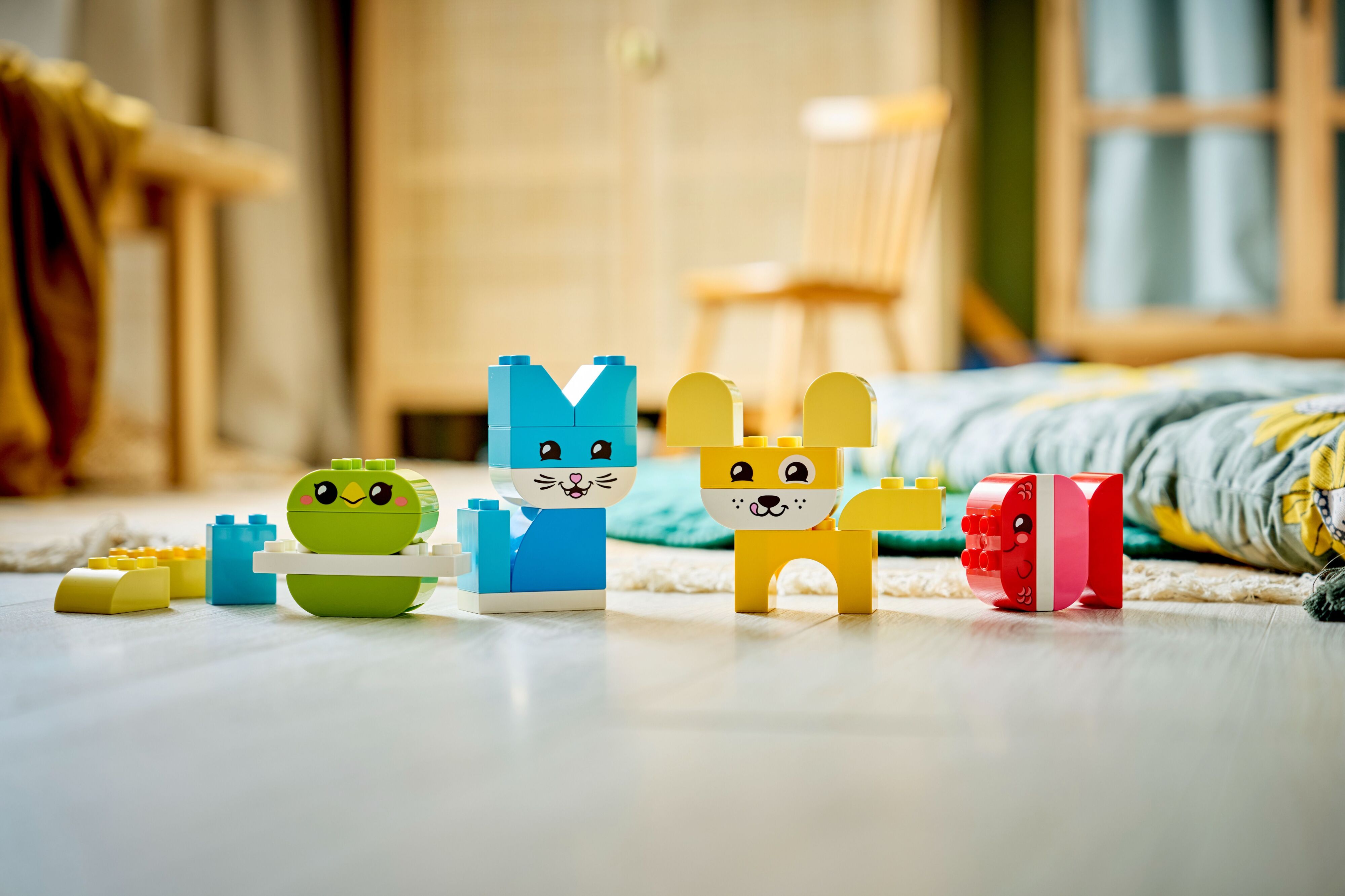 LEGO 10477 DUPLO My First Чудесные творческие домашние любимцы 3 в 1 фото 10