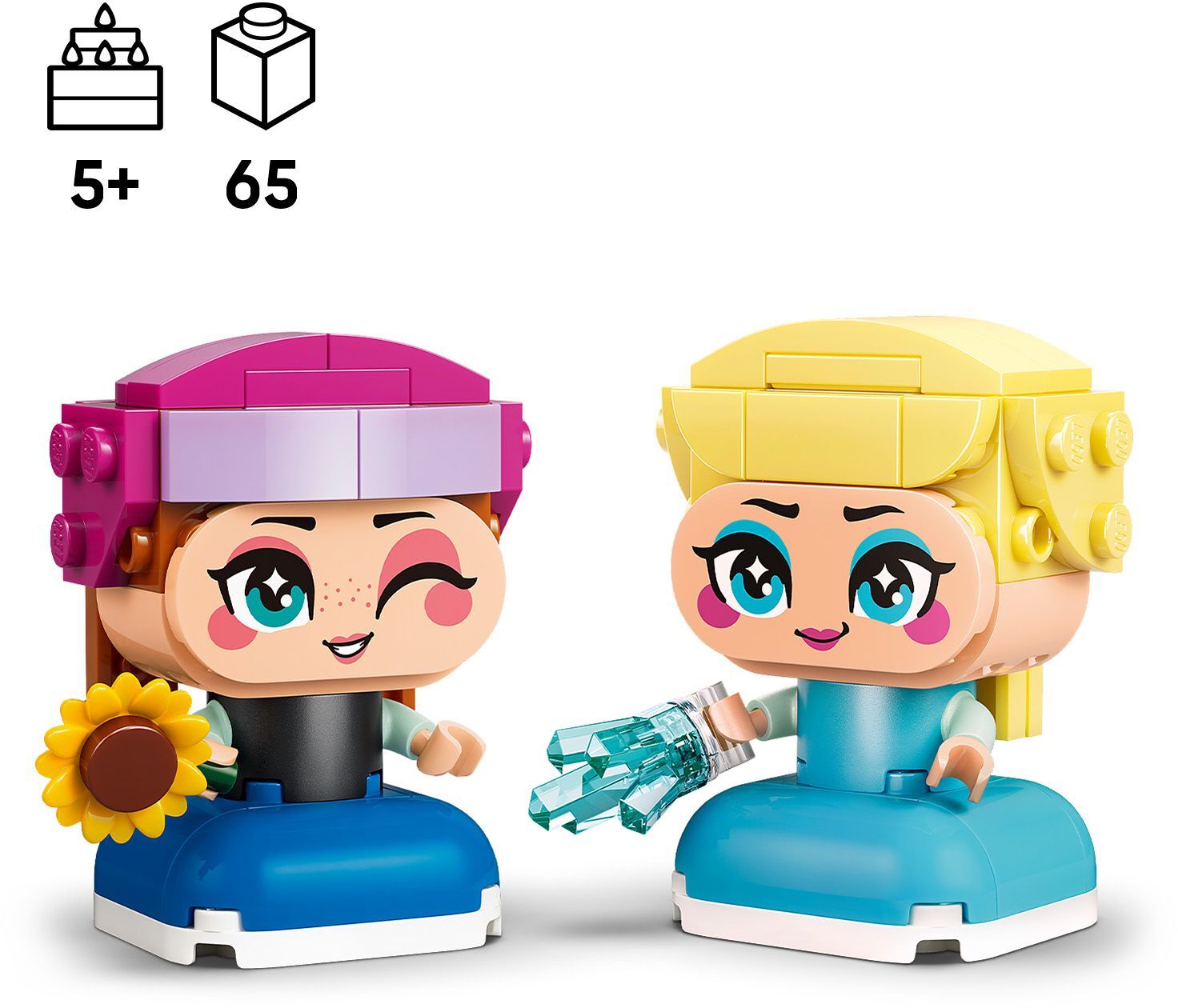 LEGO 43284 Disney Princess Минипринцесы Анна и Эльза фото 2