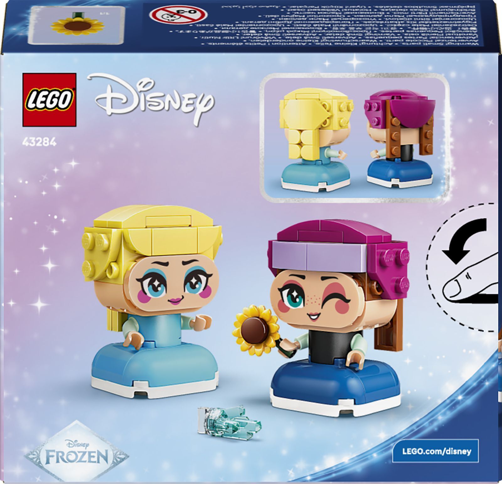 LEGO 43284 Disney Princess Минипринцесы Анна и Эльза фото 15