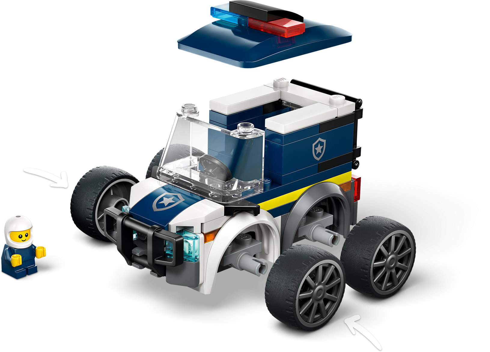 LEGO 60481 City Машинки - Полицейский грузовик фото 3