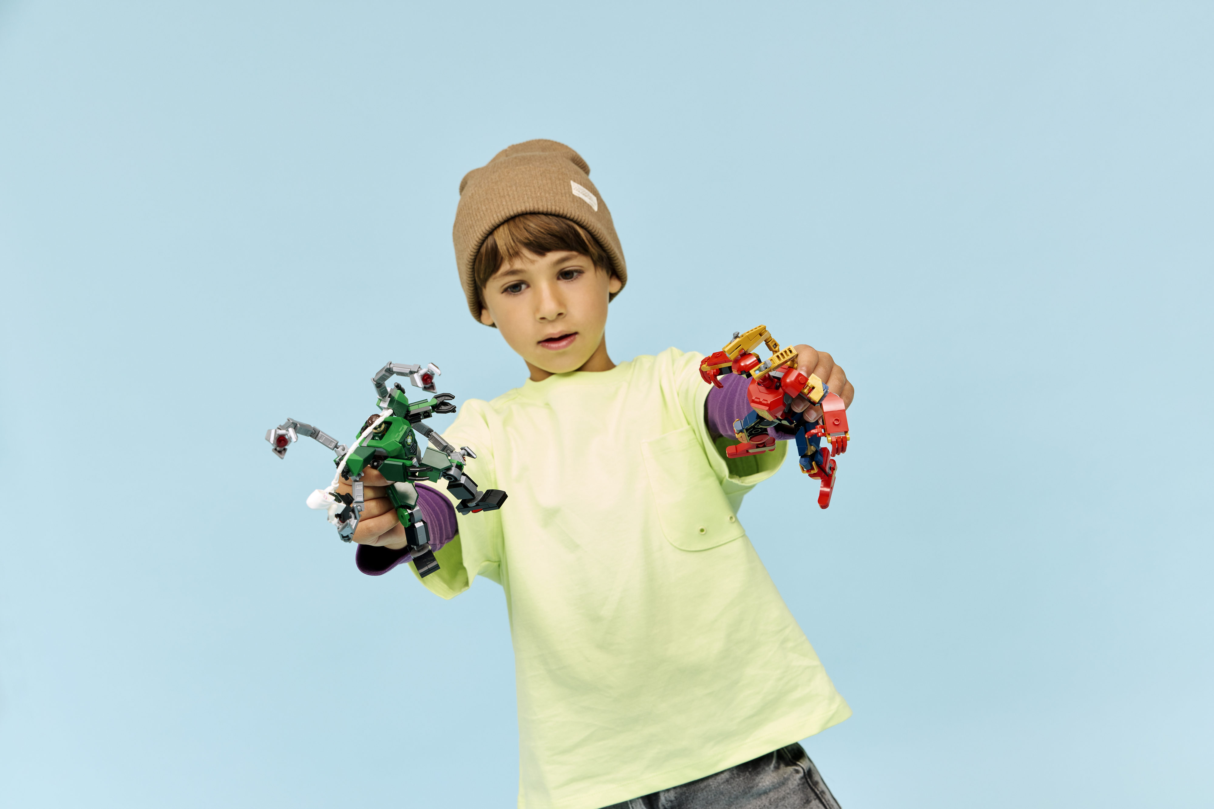 LEGO 76338 Super Heroes Битва роботов: Человек-паук vs. Доктор Осьминог фото 8