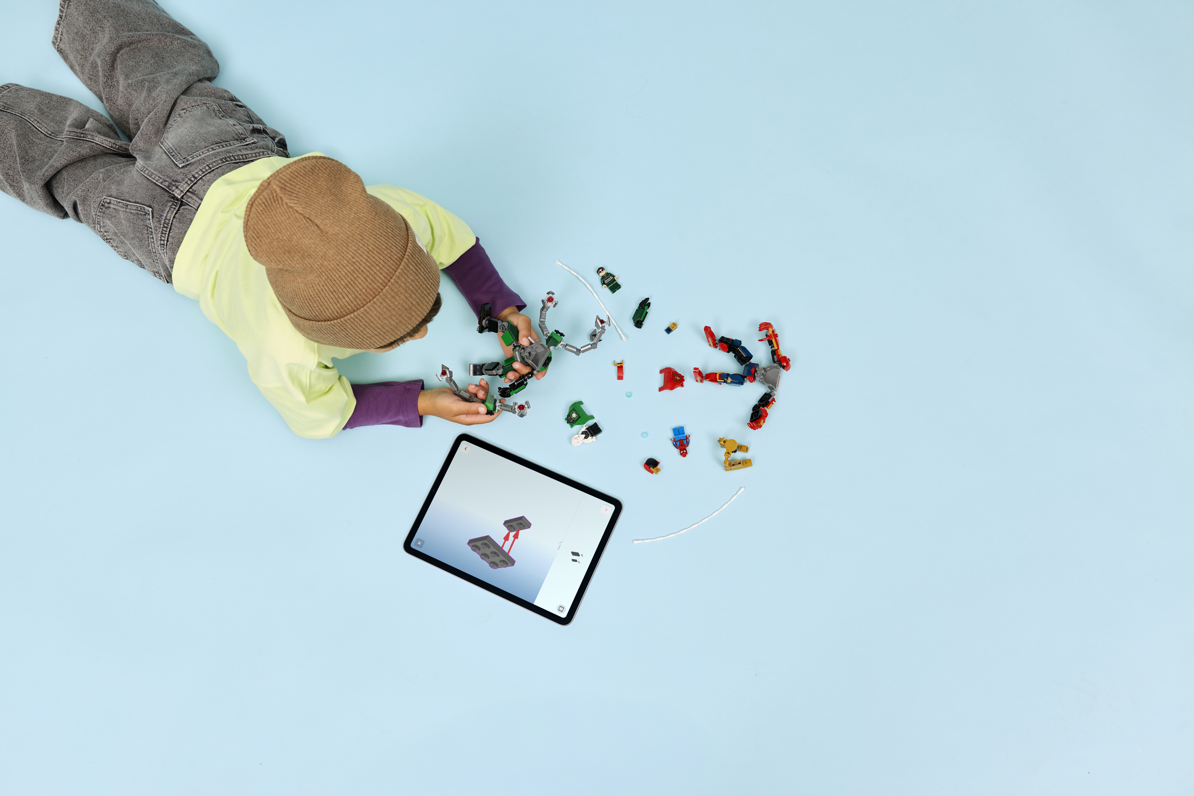 LEGO 76338 Super Heroes Битва роботов: Человек-паук vs. Доктор Осьминог фото 3