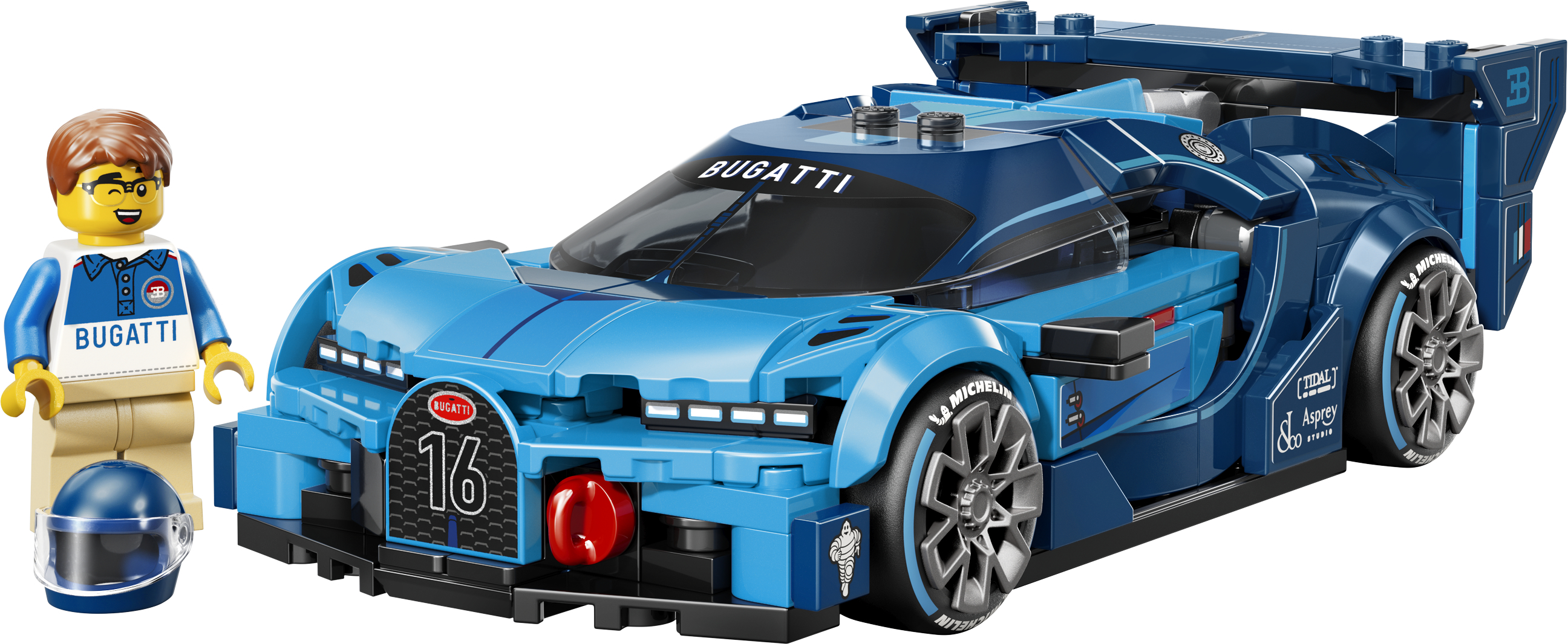 LEGO 77253 Speed Champions Спортивний автомобіль Bugatti Vision GT Hyperфото2