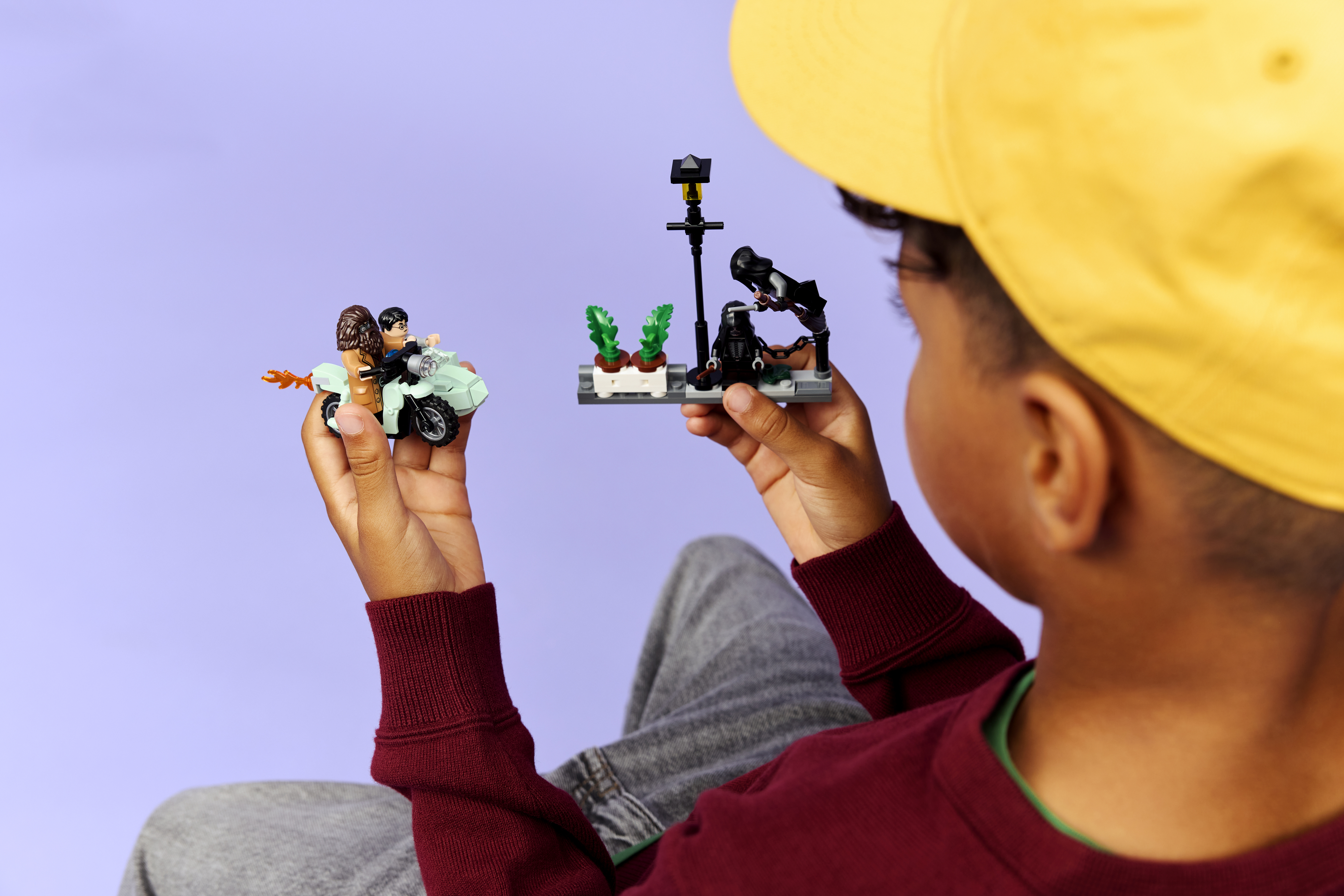 LEGO 76459 Harry Potter Геґрід і Гаррі: Втеча з Тисової вулиціфото8