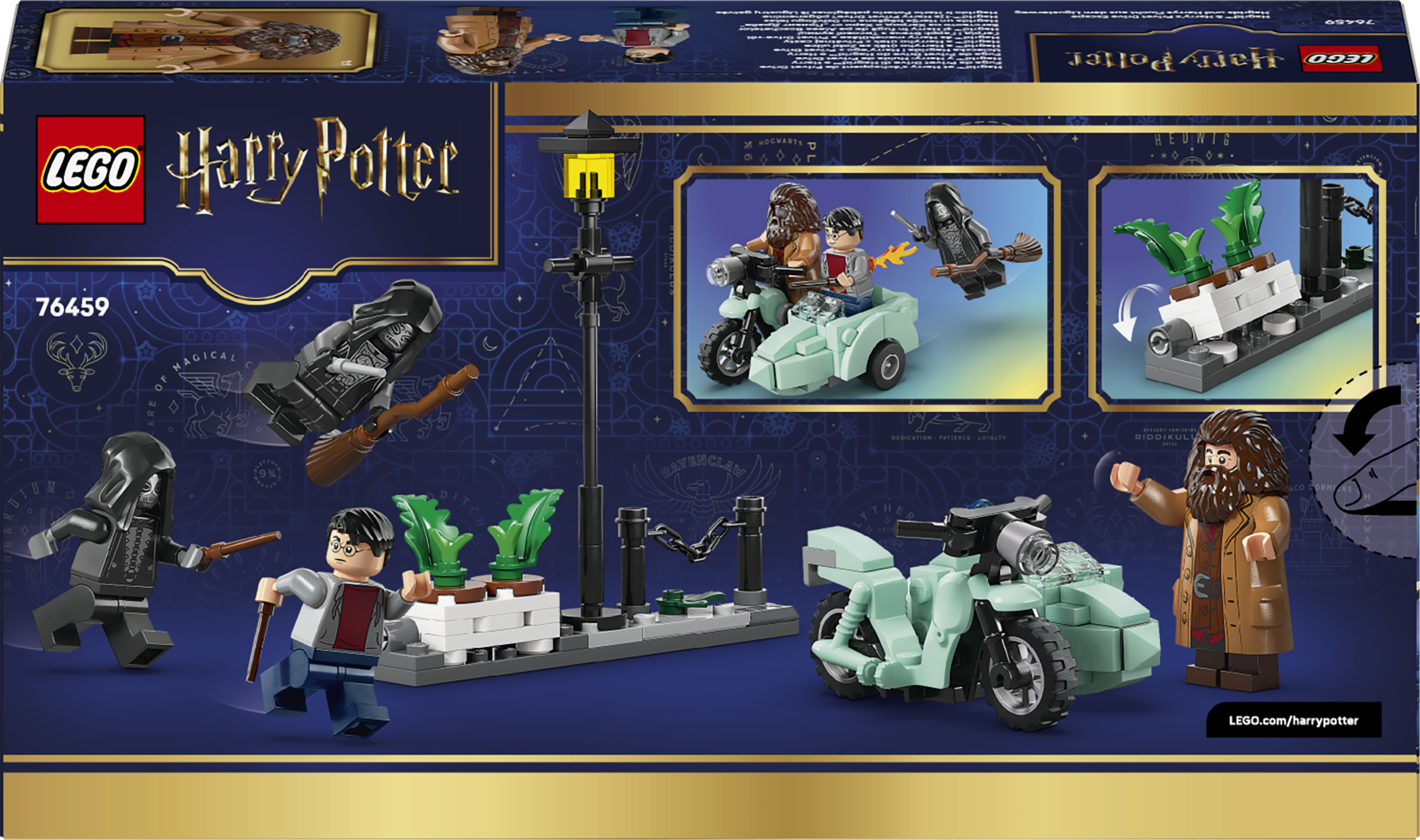 LEGO 76459 Harry Potter Геґрід і Гаррі: Втеча з Тисової вулиціфото16