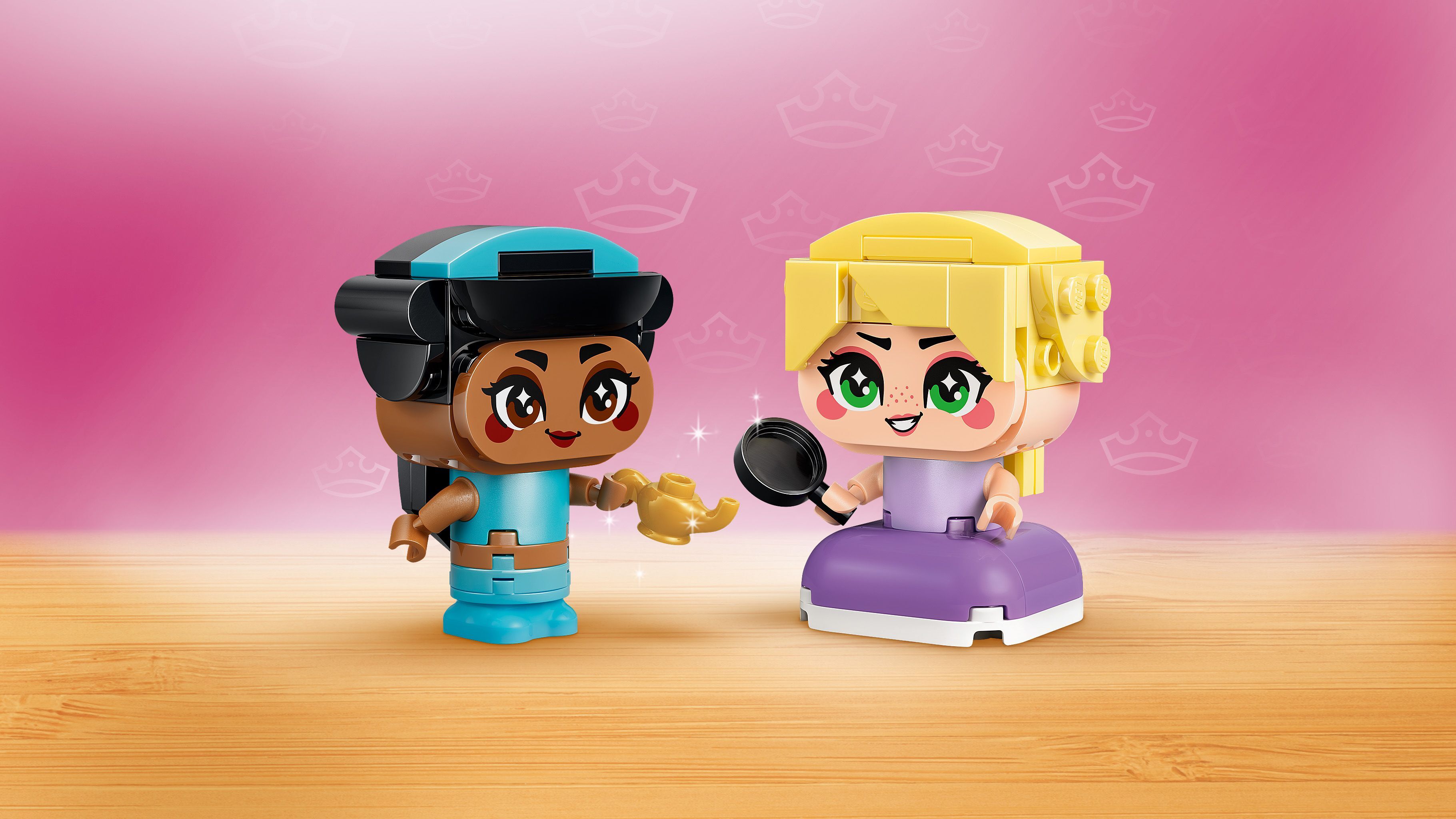 LEGO 43303 Disney Princess Минипринцесы Жасмин и Рапунцель фото 12