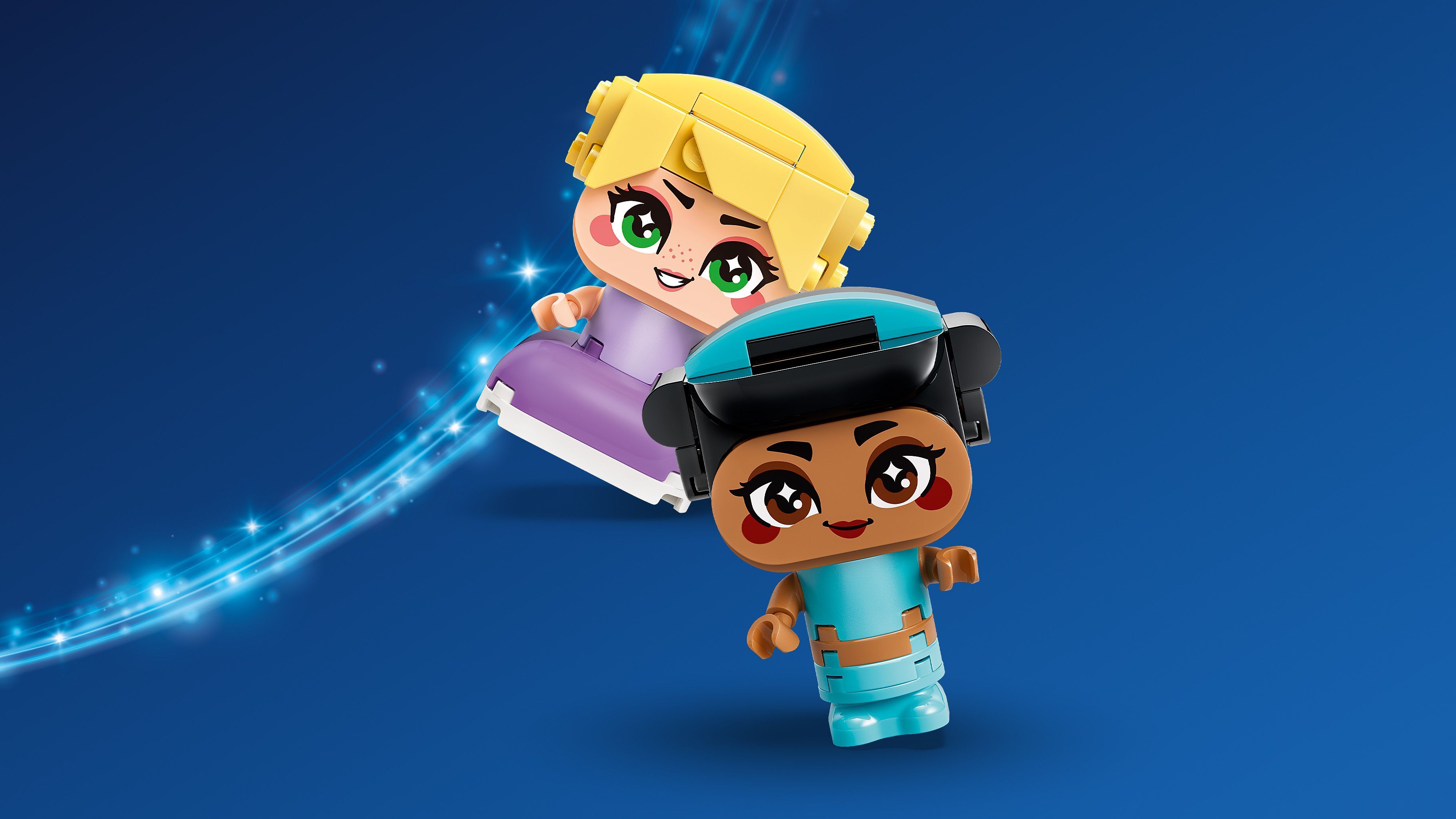 LEGO 43303 Disney Princess Минипринцесы Жасмин и Рапунцель фото 14