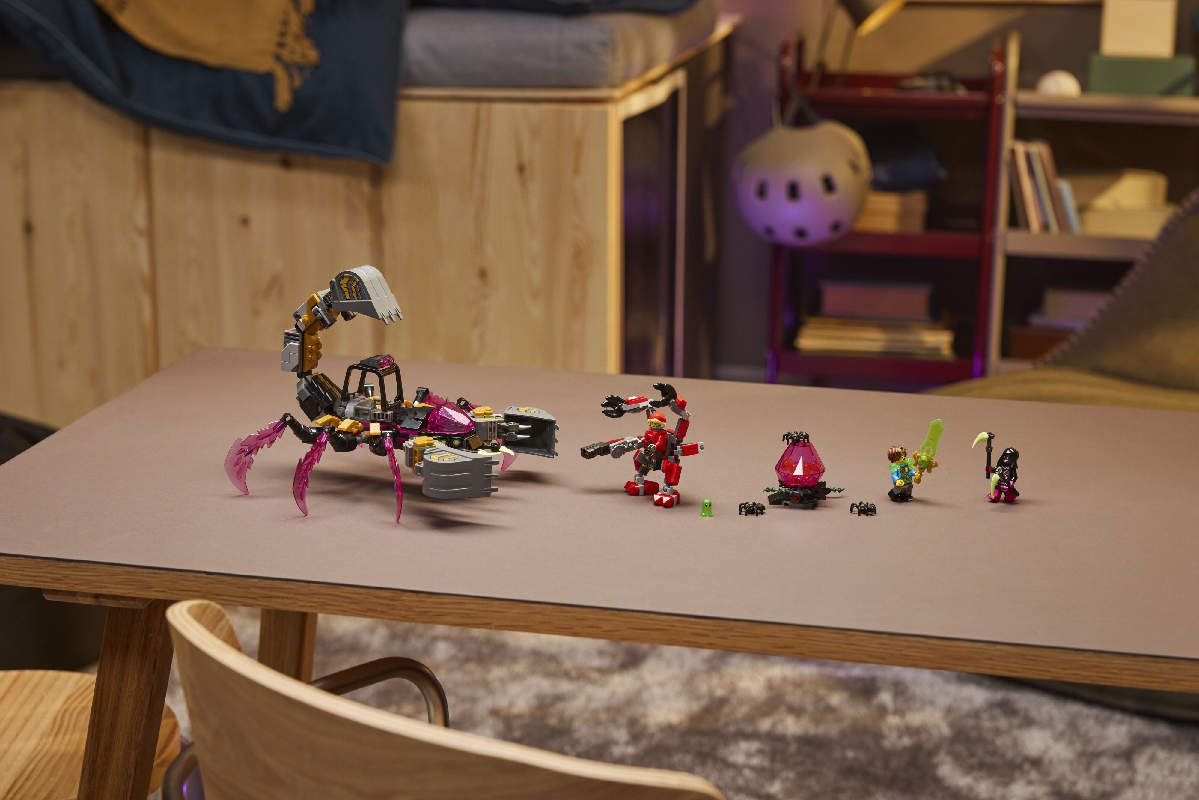 LEGO 71513 DREAMZzz Кошмарный землекоп-скорпион фото 10