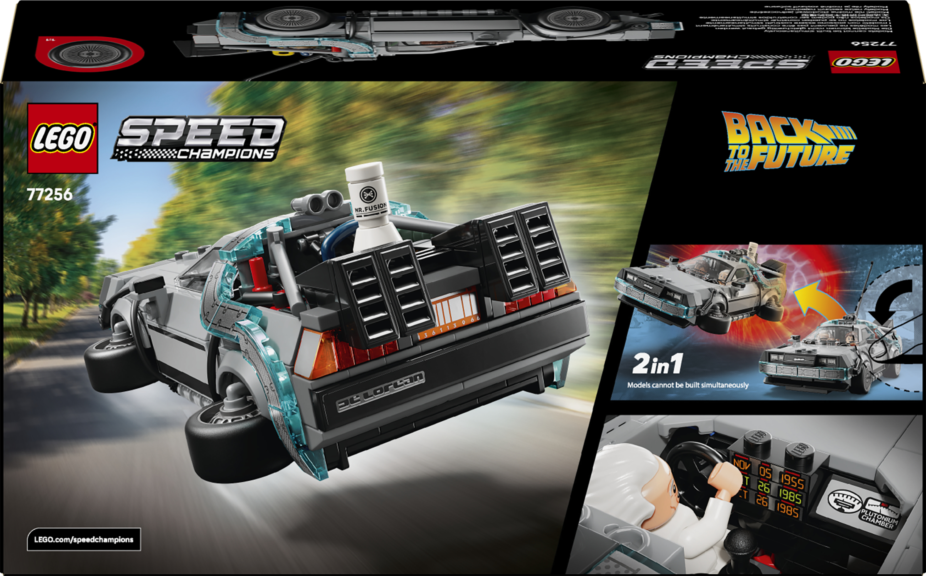 LEGO 77256 Speed Champions Часоворот із фільму «Назад у майбутнє»фото12