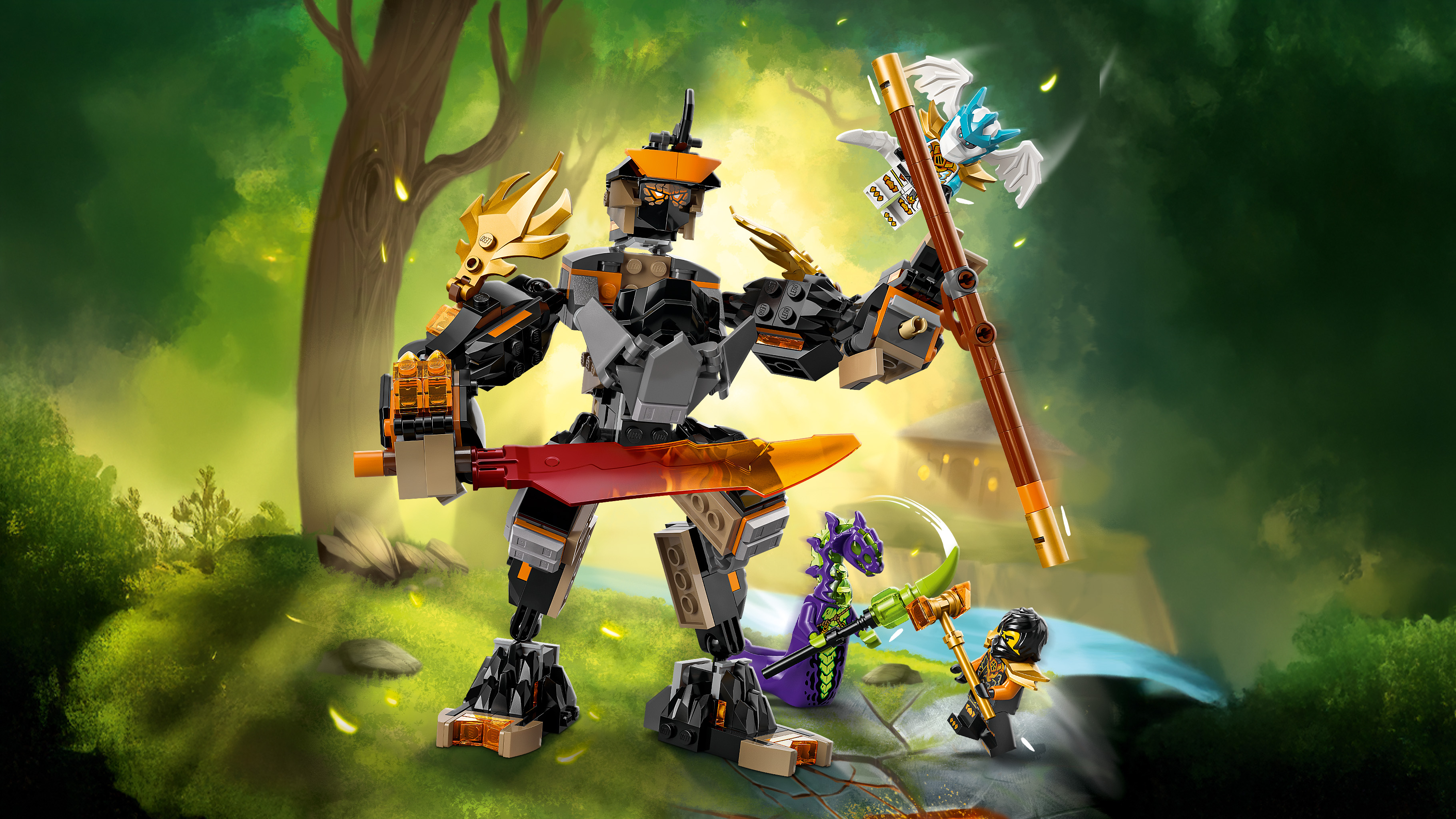 LEGO 71854 Ninjago Робот Коула для місії і Дракон Зейнфото10