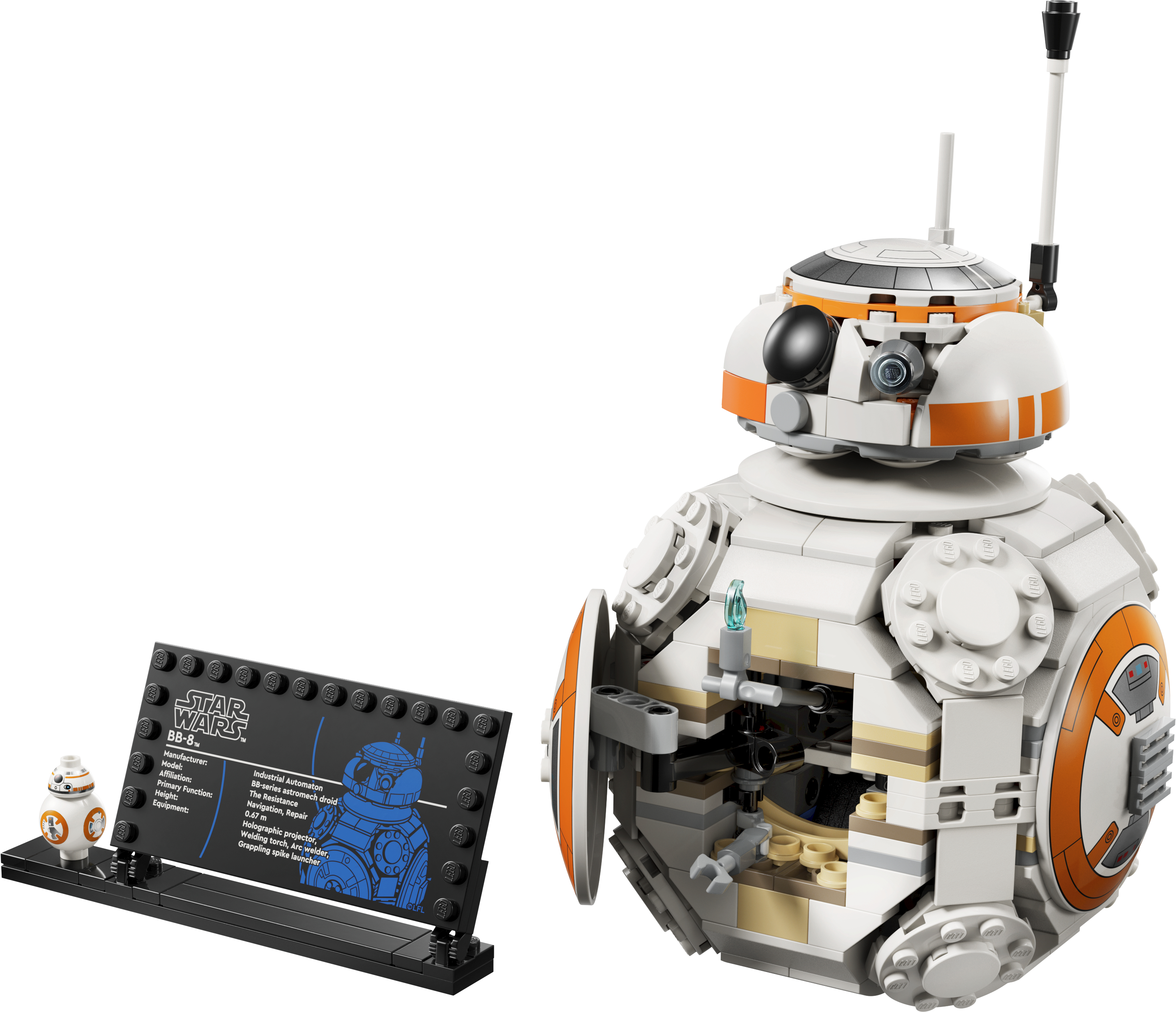 LEGO 75452 Star Wars Дроид-астромеханик BB-8 фото 2