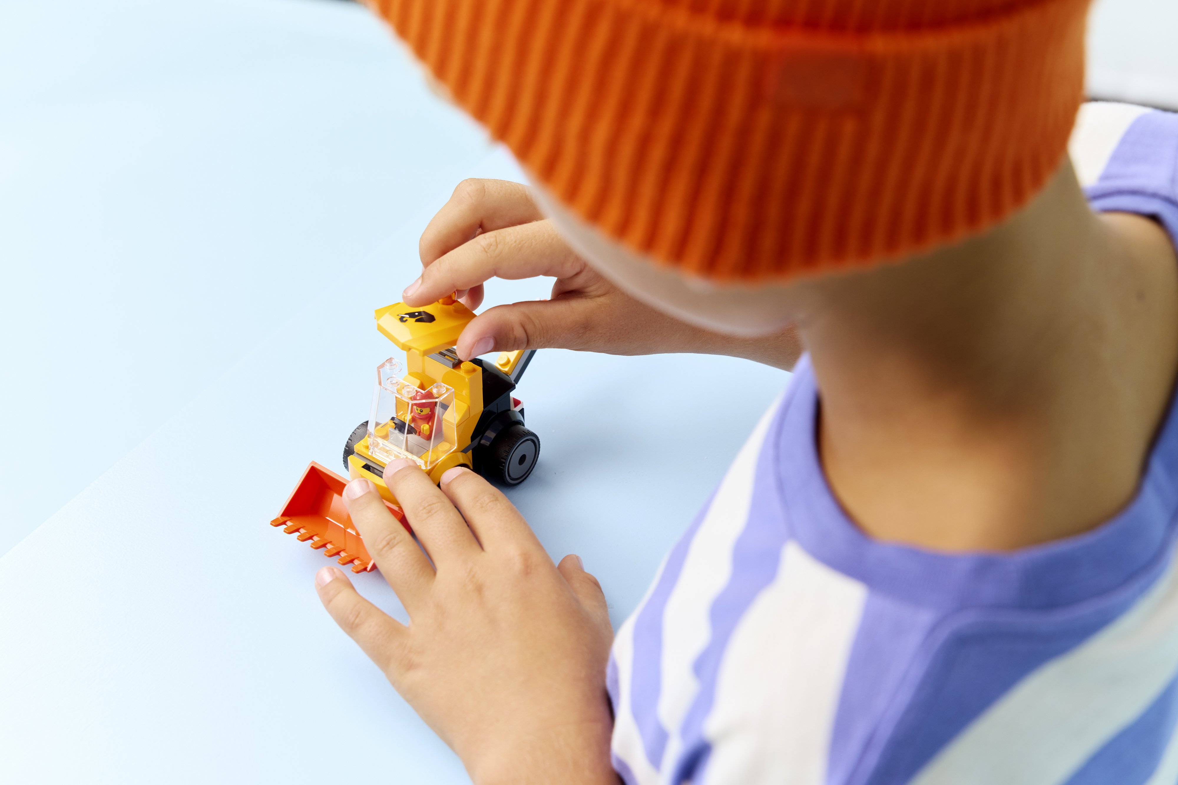 LEGO 60483 City Машинки - Строительный погрузчик фото 9