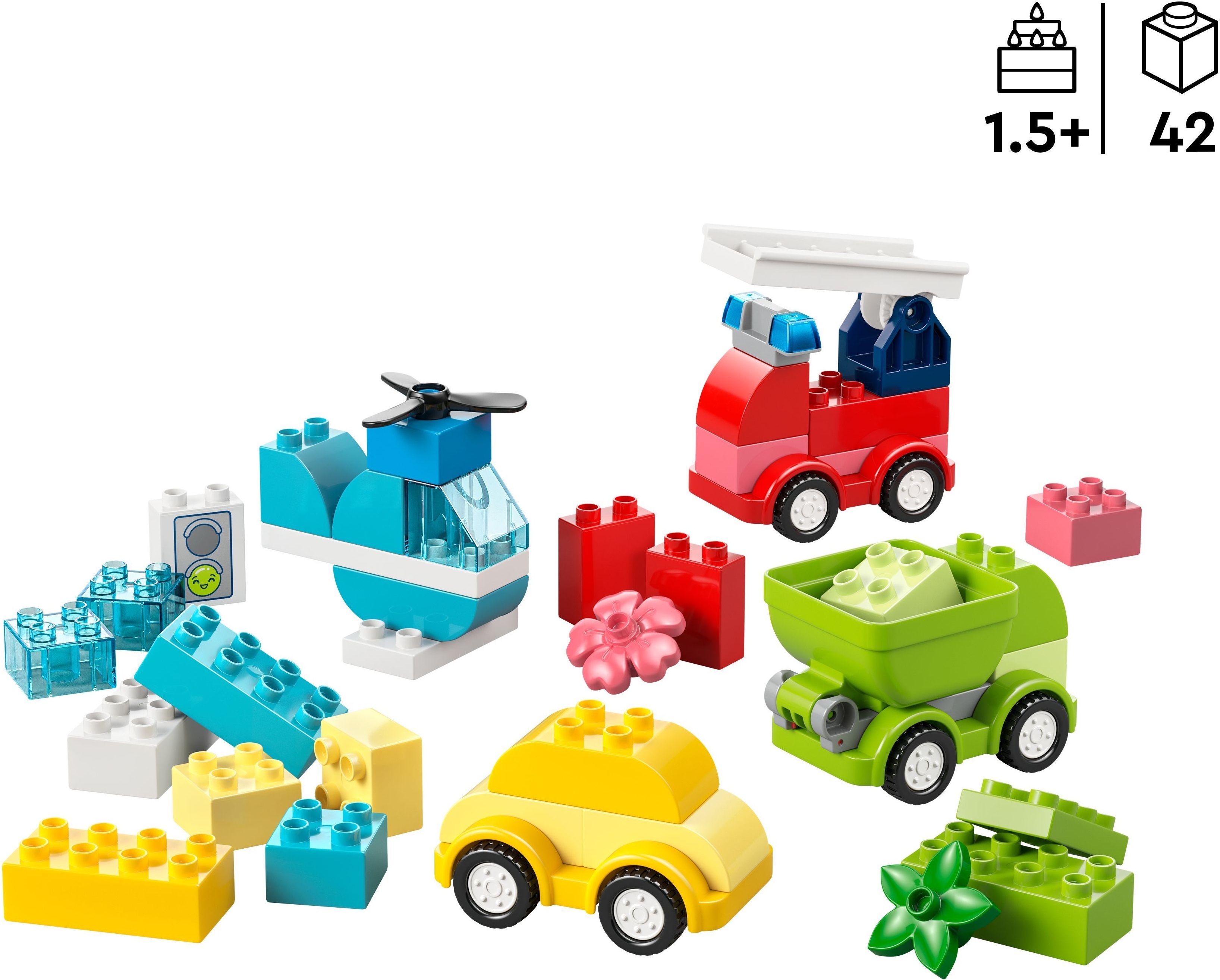 LEGO 10474 DUPLO My First Творческие транспортные средства фото 2