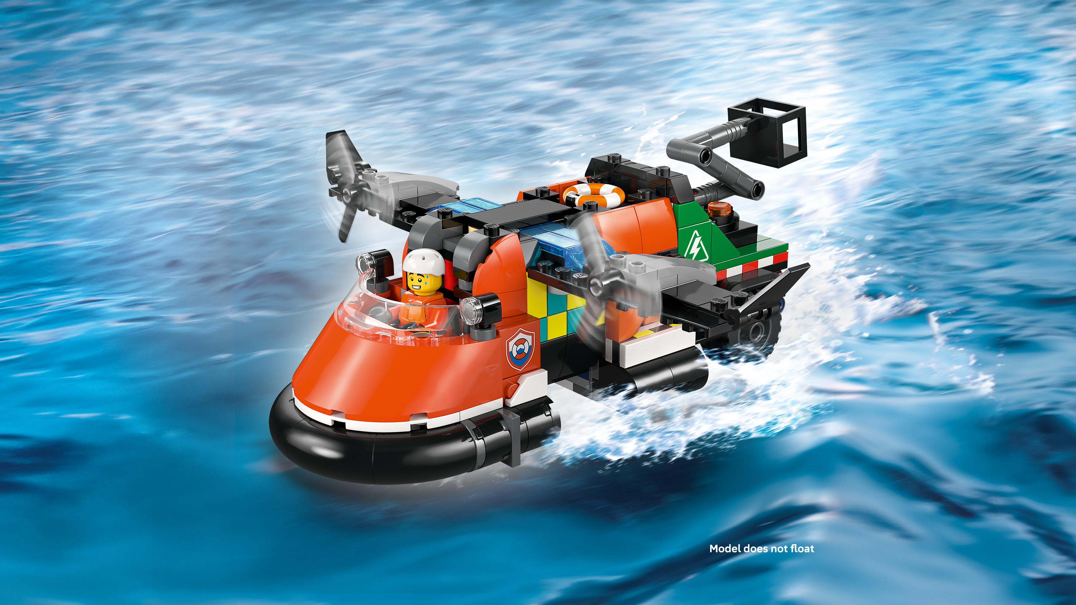 LEGO 60505 City Ремікс літака, вантажівки та судна на повітряній подушціфото13