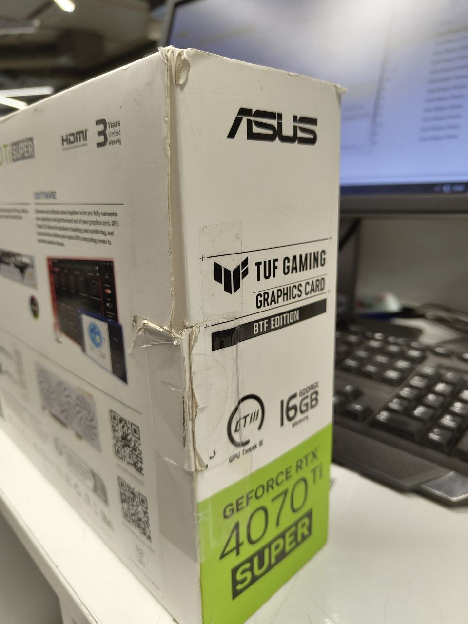 Видеокарта ASUS GeForce RTX 4070 TI Super(90YV0KI1-M0NA00) фото 2