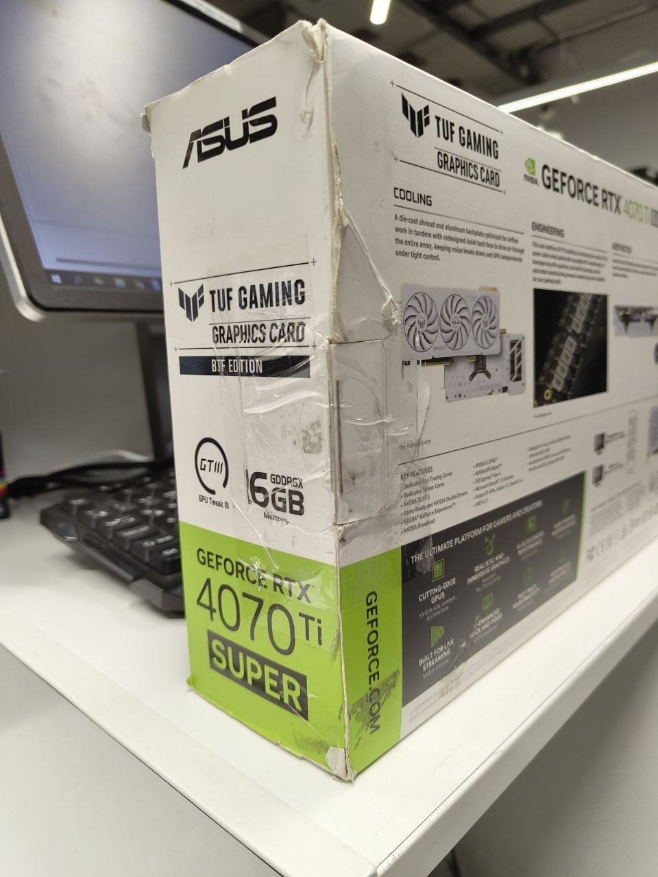 Видеокарта ASUS GeForce RTX 4070 TI Super(90YV0KI1-M0NA00) фото 4